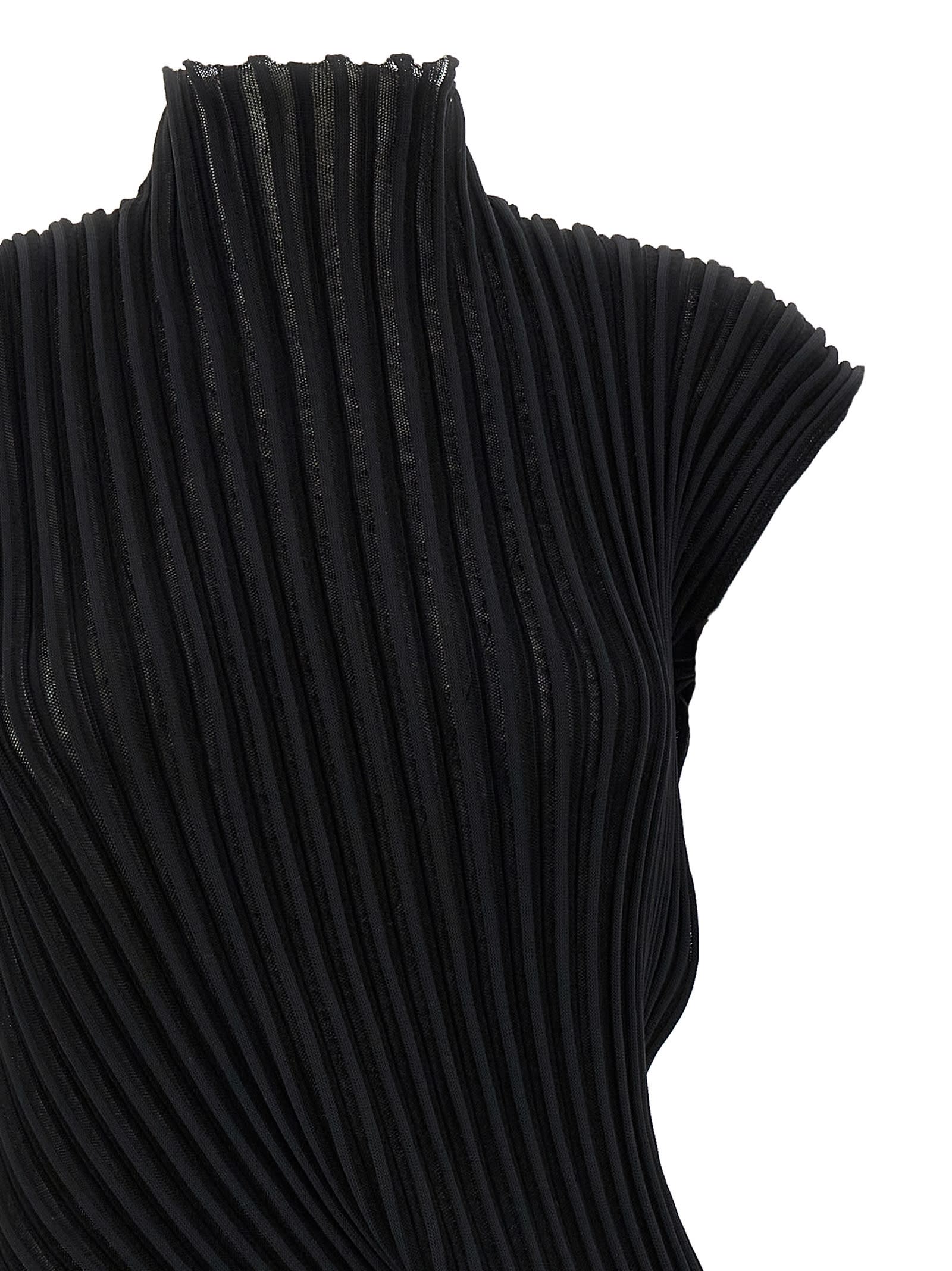 Issey Miyake Black Stream Dress