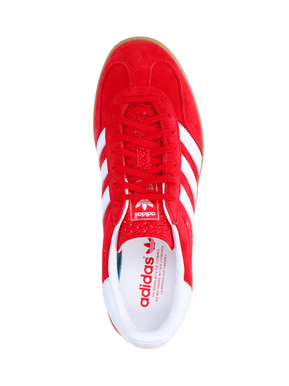 Adidas Originals Gazelle Indoor Sneakers In Red