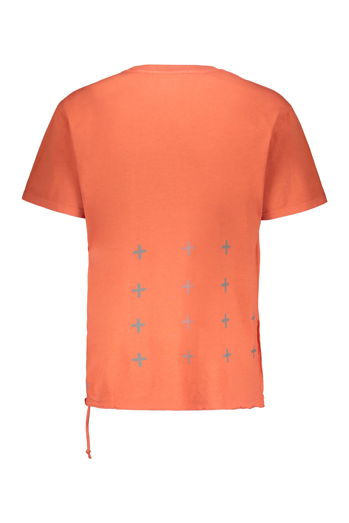 Ksubi Flight Biggie Oversized Short Sleeve Crewneck Tee In Orange