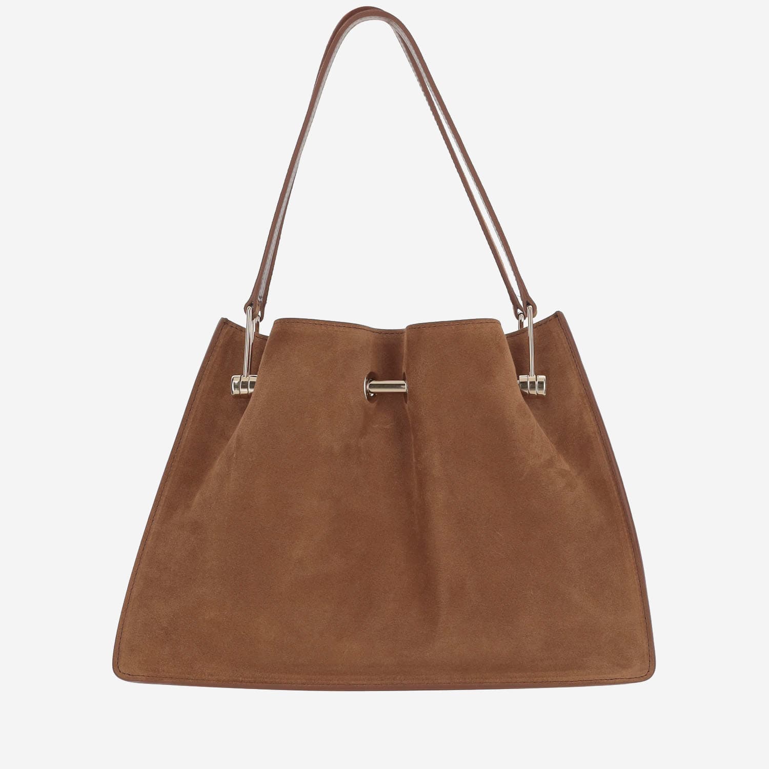 GIORGIO ARMANI SMALL SUEDE SHOPPER BAG