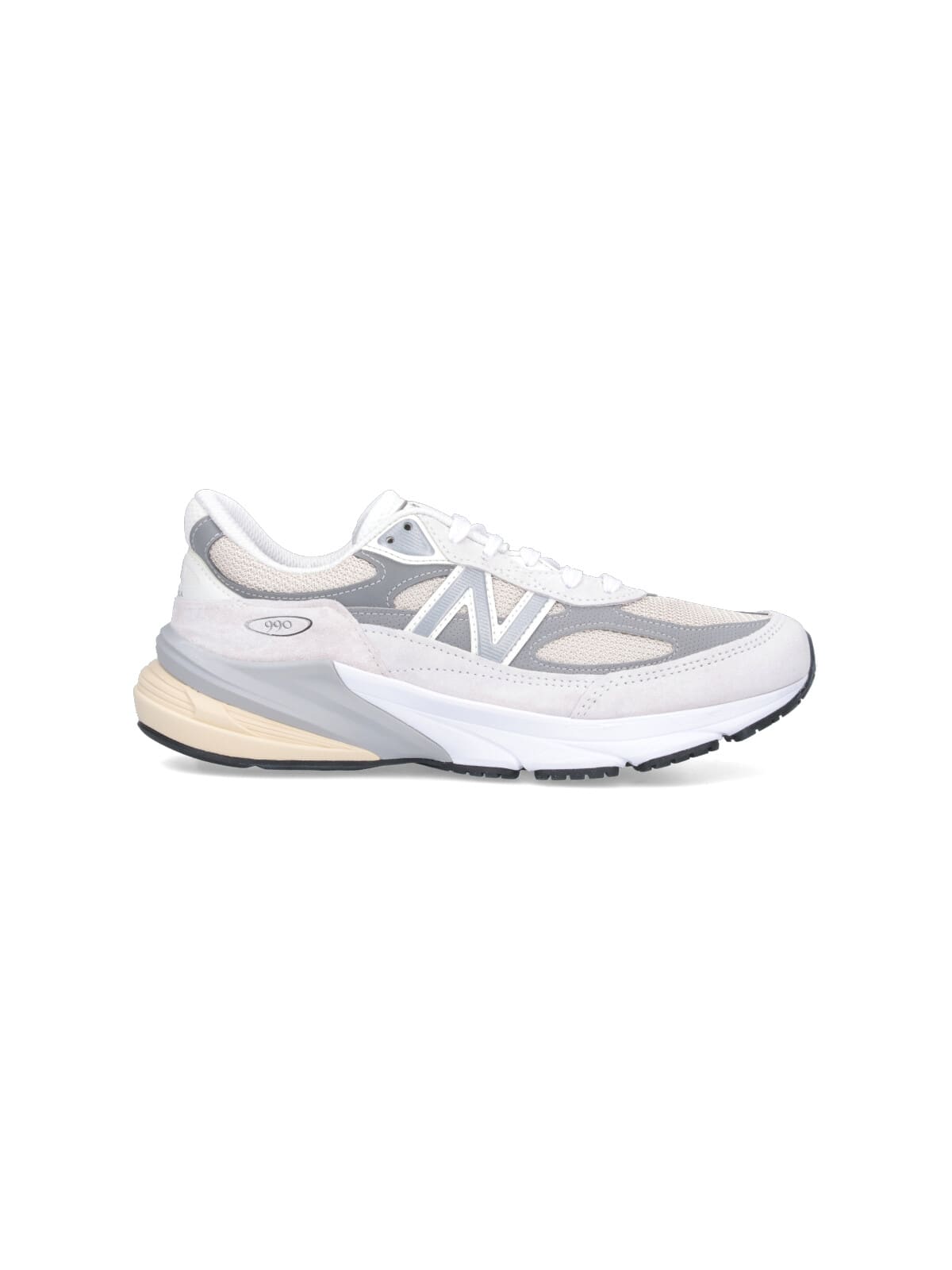 Shop New Balance 990v6 Sneakers In White