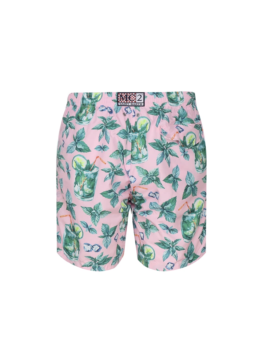 MC2 SAINT BARTH PINK MOJITO SWIMSUIT