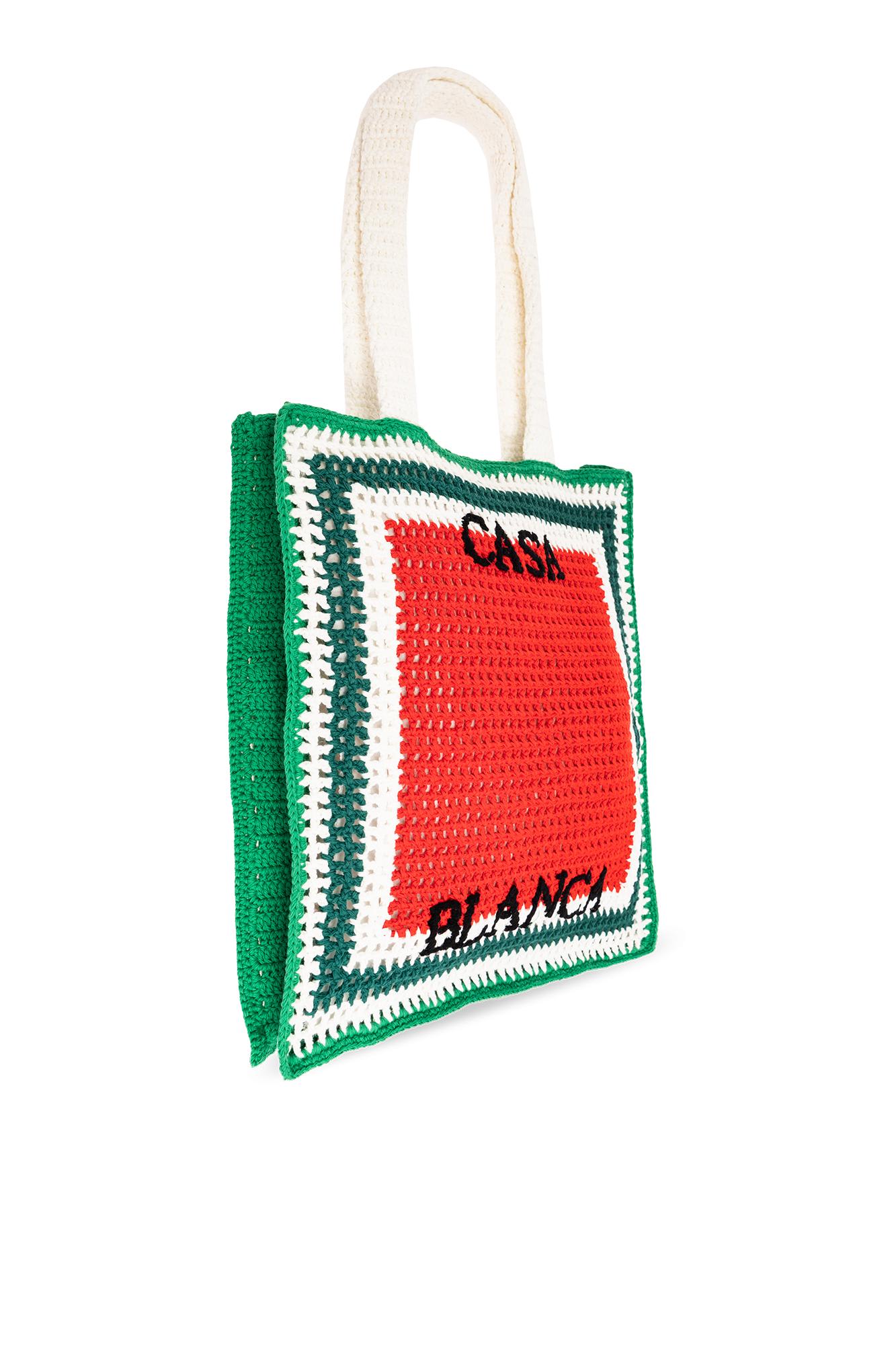 Shop Casablanca Shopper Bag In Multicolor
