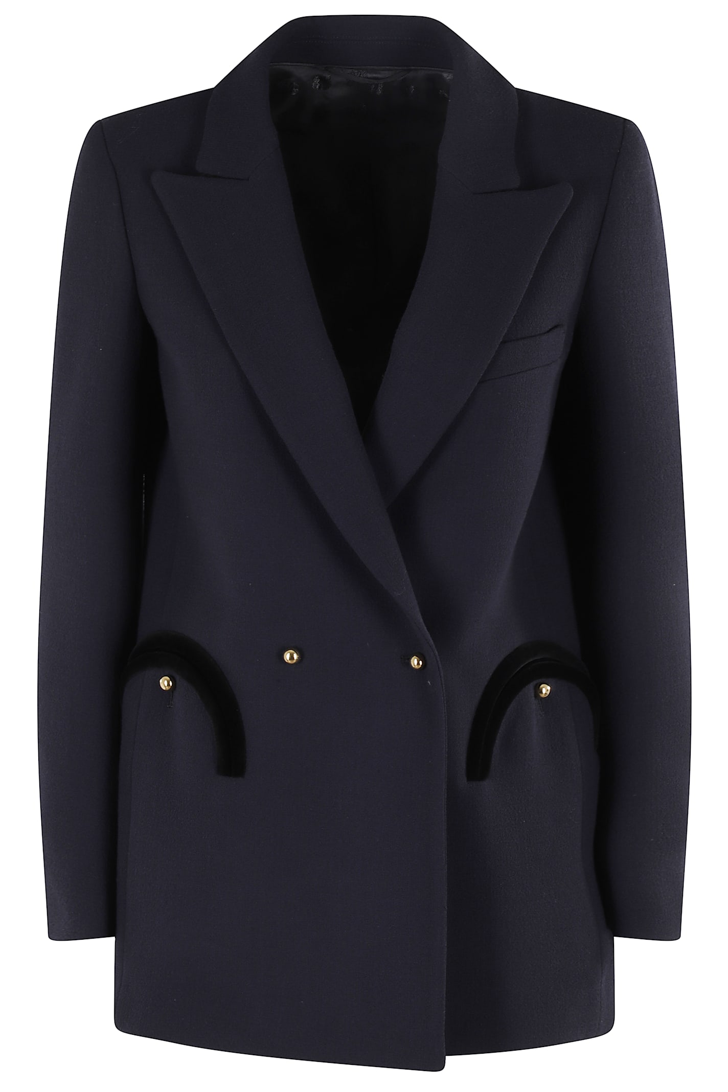 Blazé Milano Blaze Milano Resolute Everynight Essential Wool Blazer In Blue
