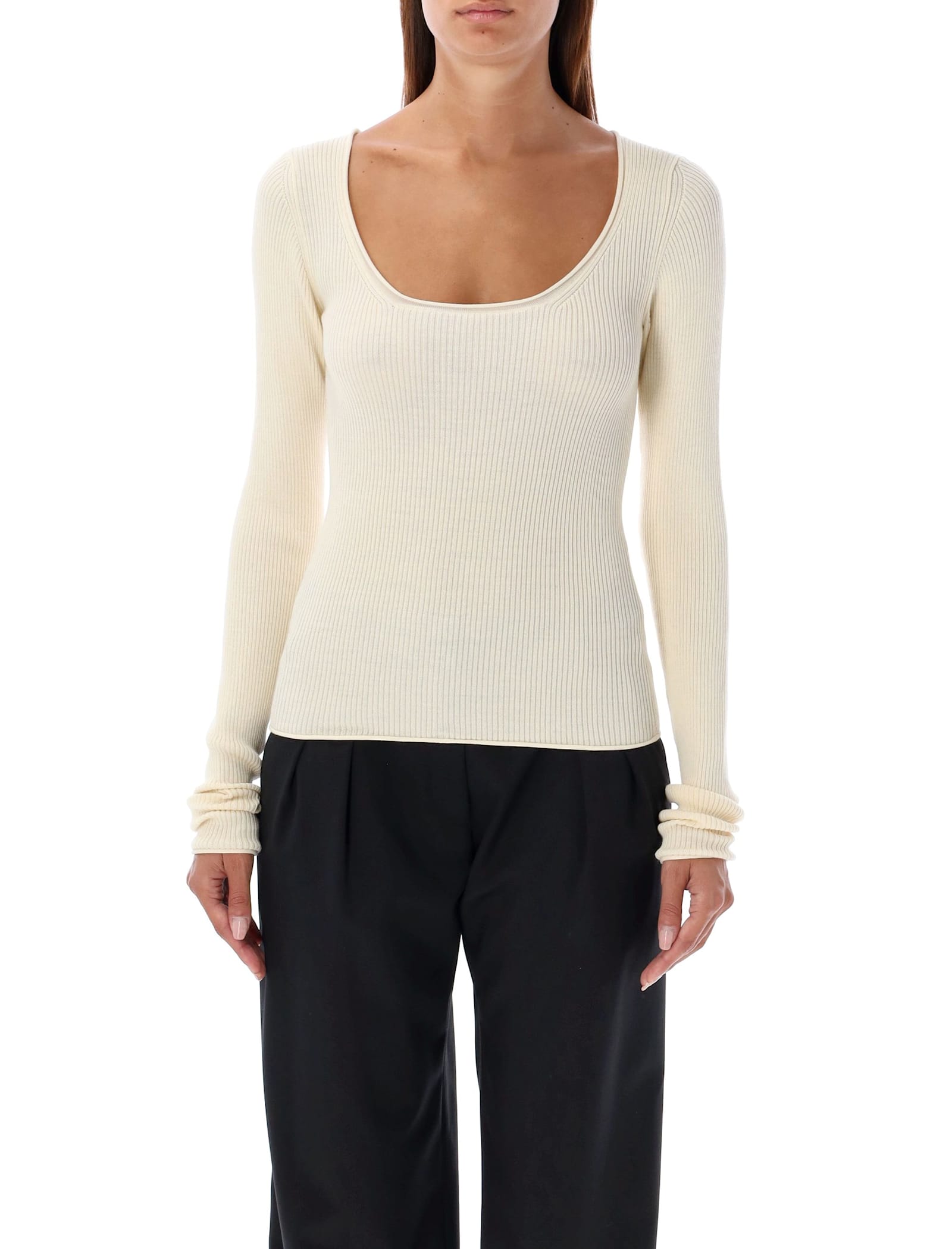 Scoop Neck Sweater