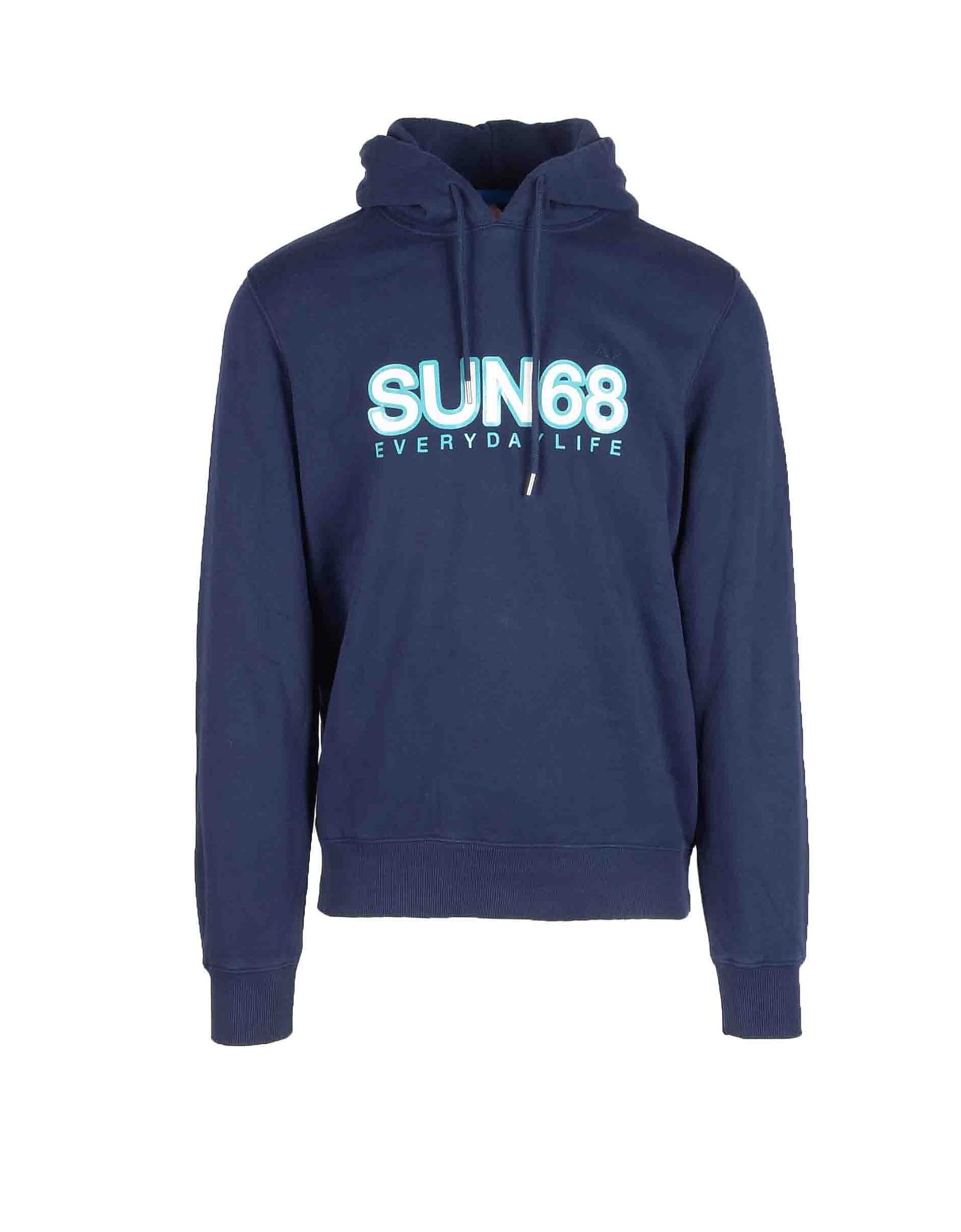 Sun 68 Mens Blue Sweatshirt