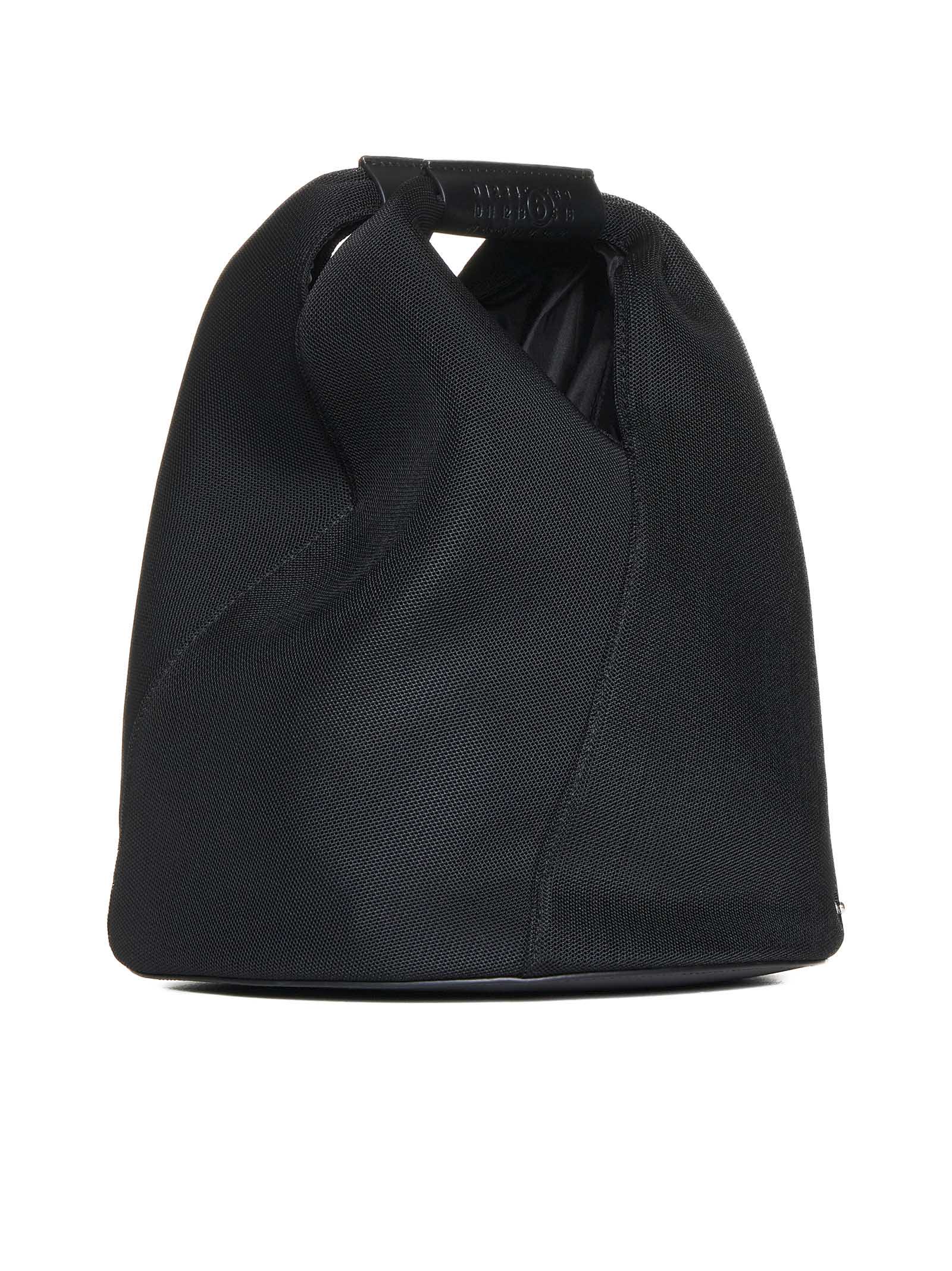 Shop Mm6 Maison Margiela Tote In Black