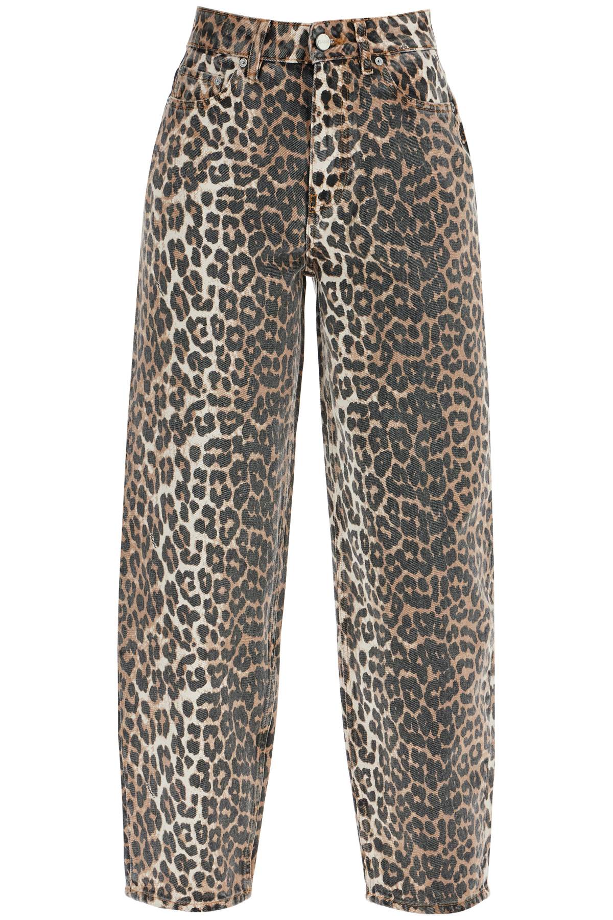 Jeans In Animalier Cotton