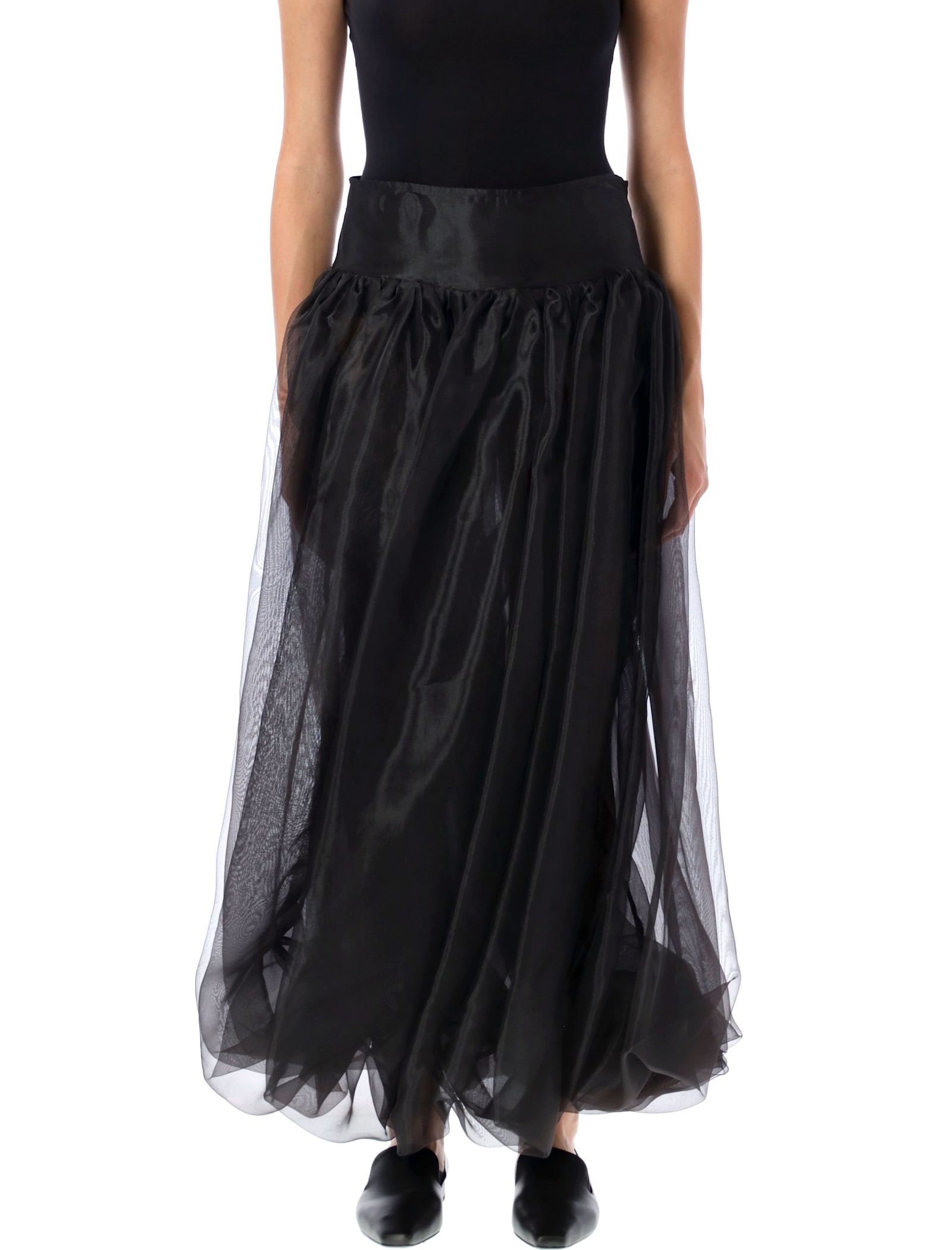 Shop The Garment The Beatrice Long Skirt In Black