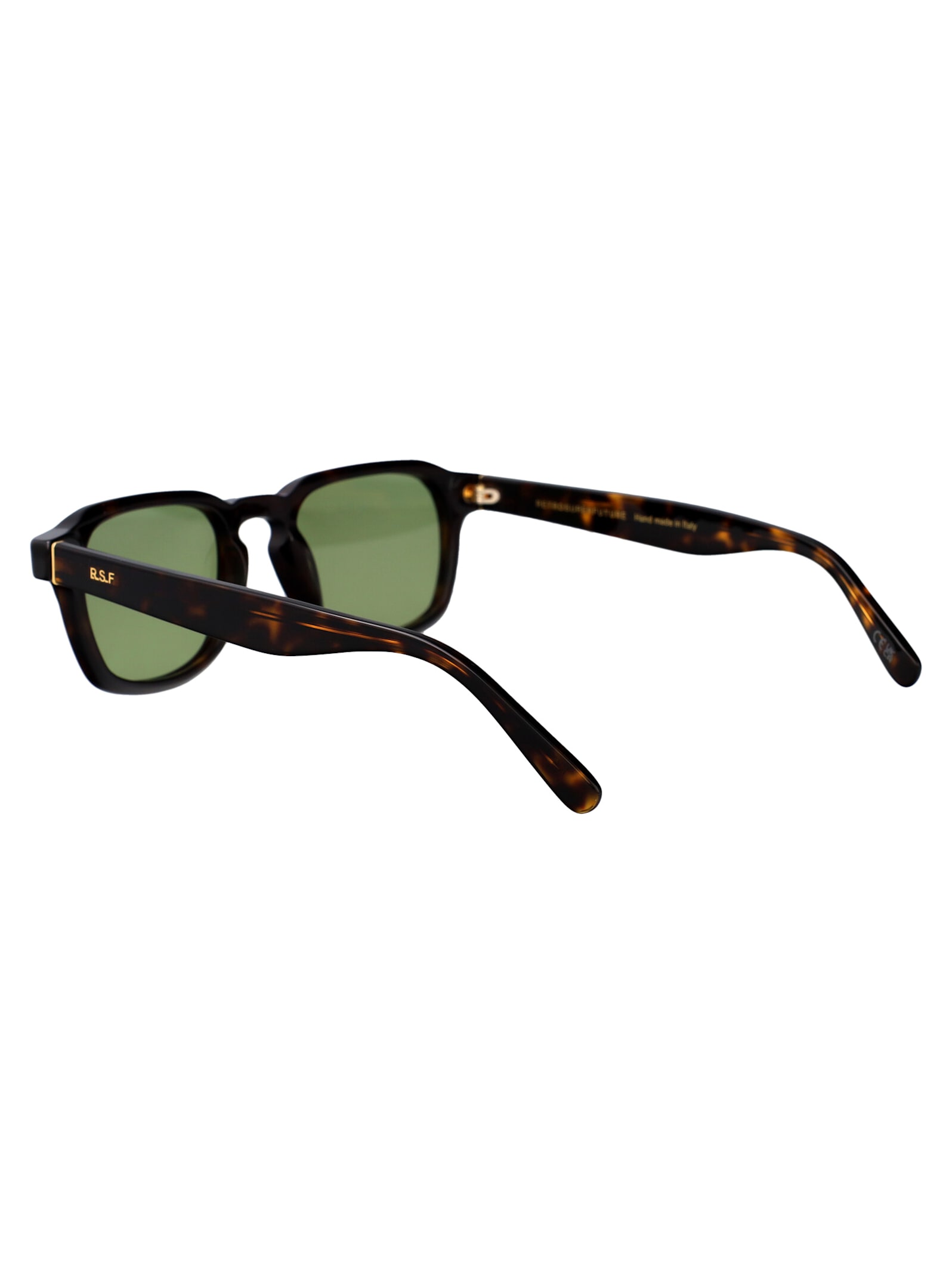 Retrosuperfuture 3627 Green Acetate Sunglasses In 3627 Green