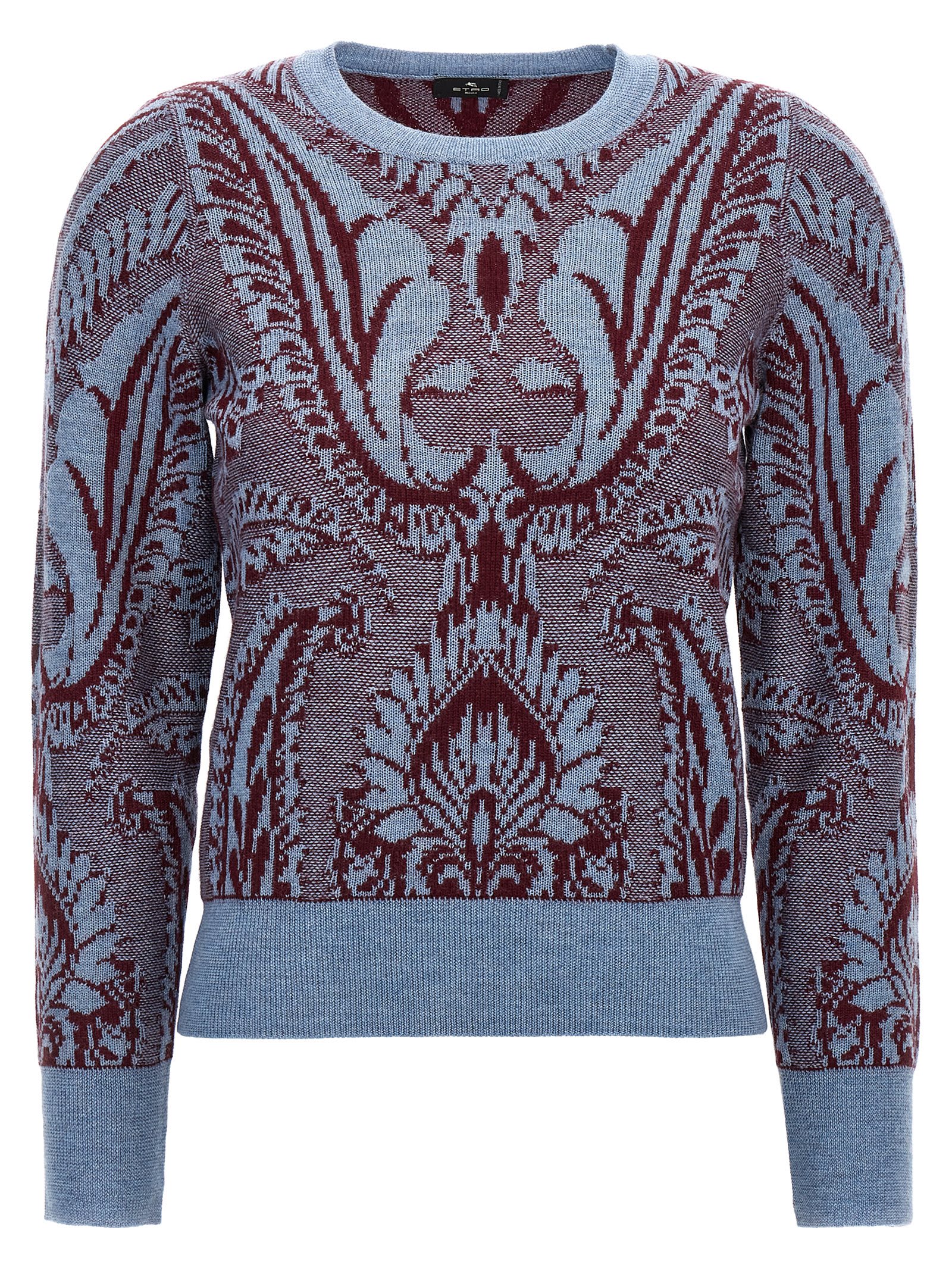 Shop Etro Paisley Sweater In Multicolor