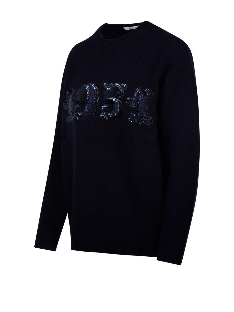 Max Mara Plata 1951 Sweater In Blue