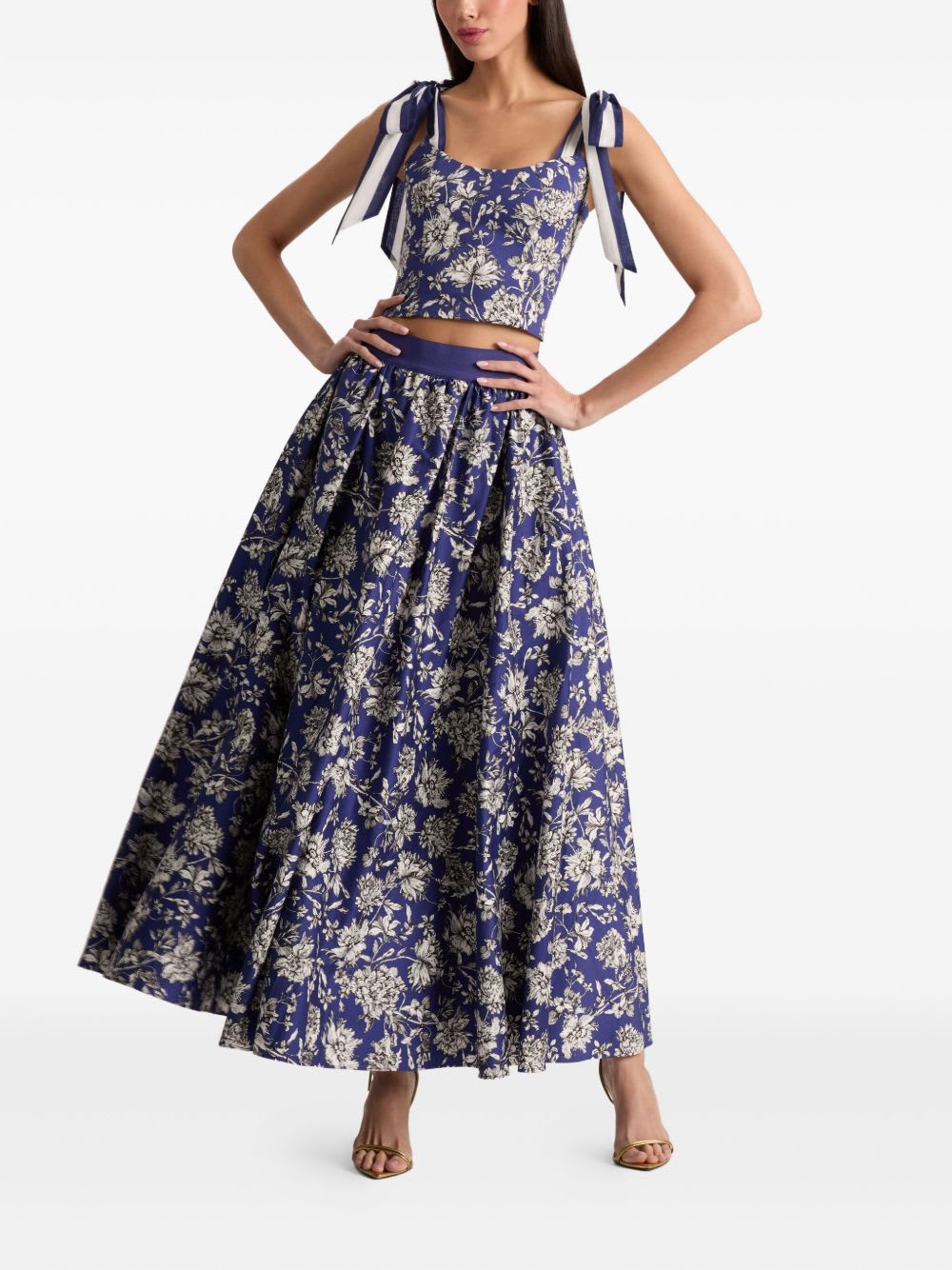 Alice And Olivia Alice + Olivia Blanca Top In Animal Print