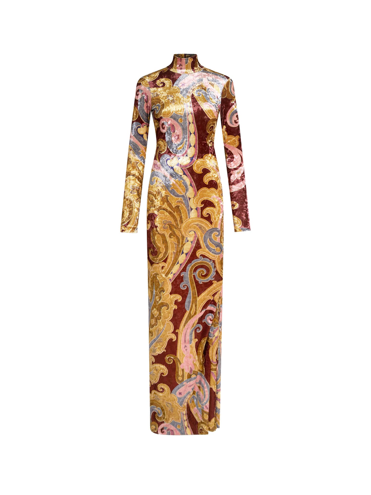 Shop Etro Dress In Multicolor