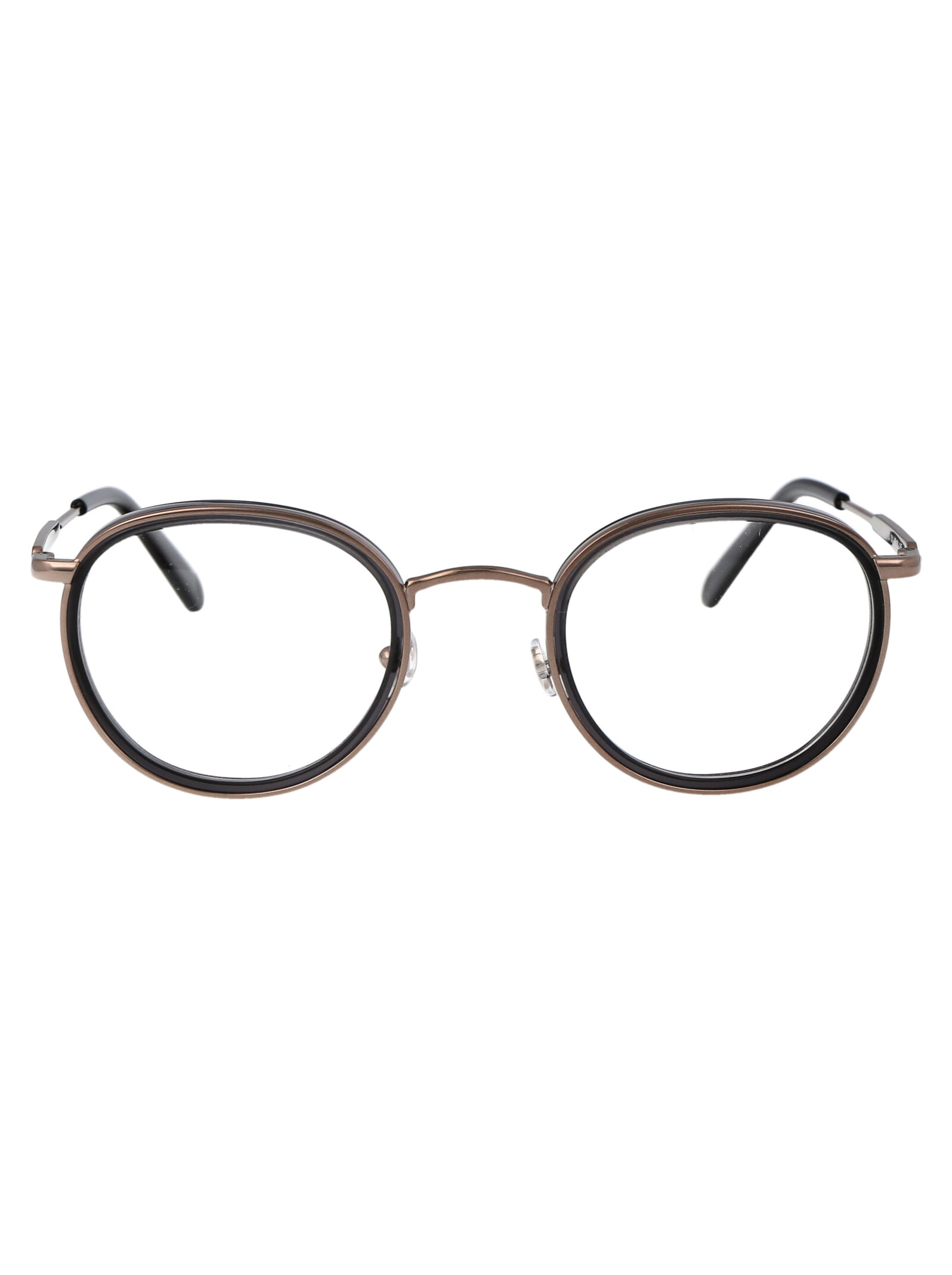 Moncler Ml5153 Glasses In 001 Nero Lucido