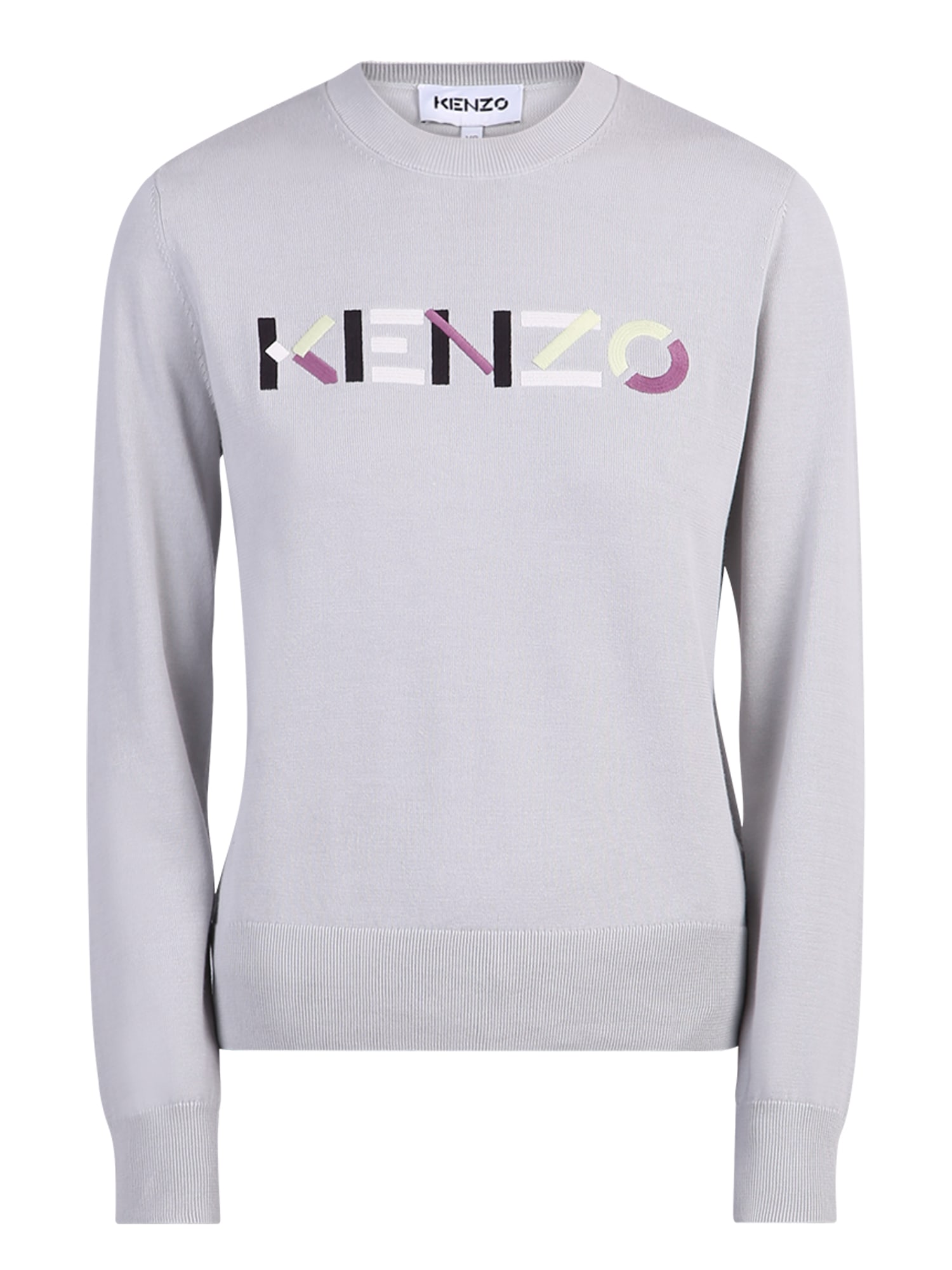 Kenzo Logo Embroidery Cotton Sweater