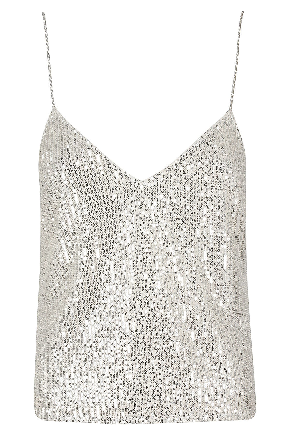 LE TWINS SEQUINED SLIP TOP