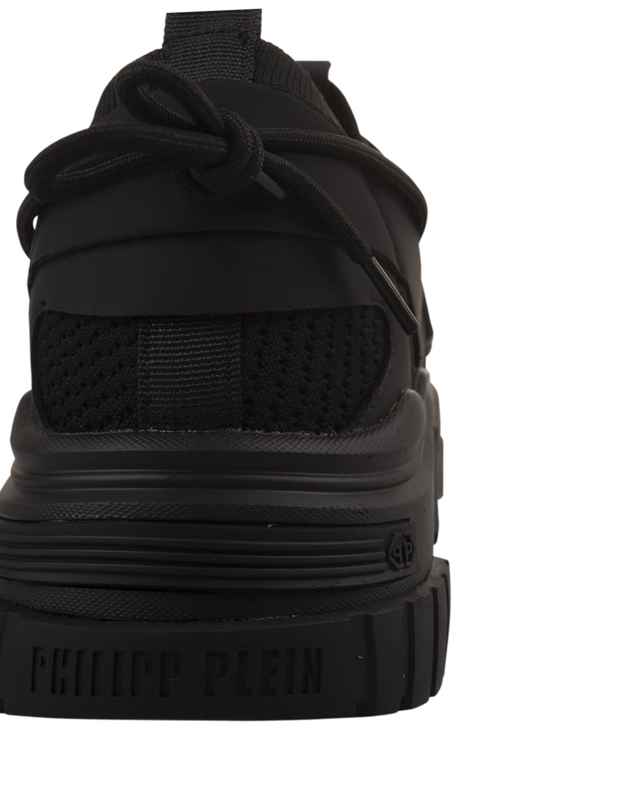 Shop Philipp Plein Black Predator Sneakers