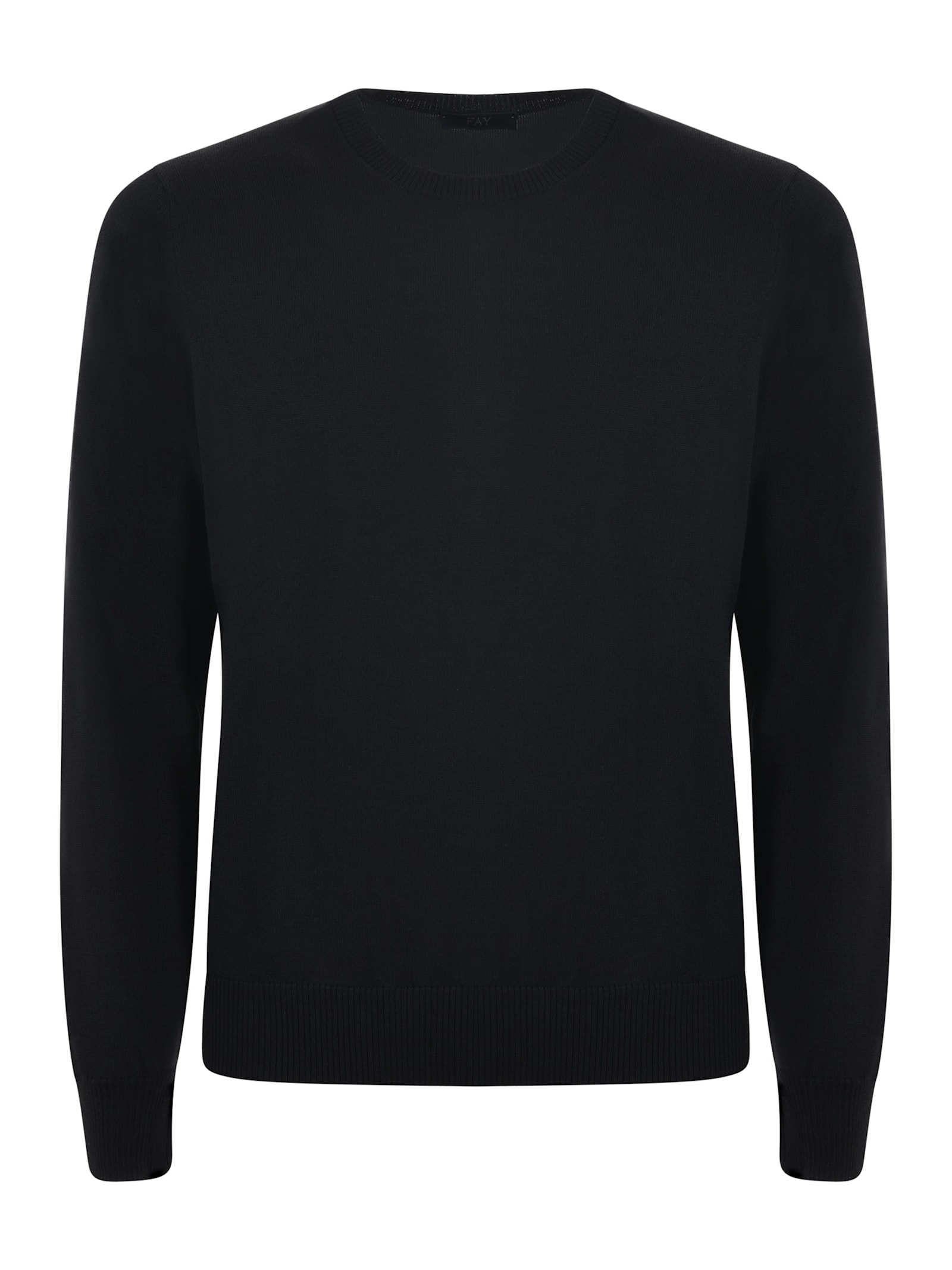 Shop Fay Sweater In Black