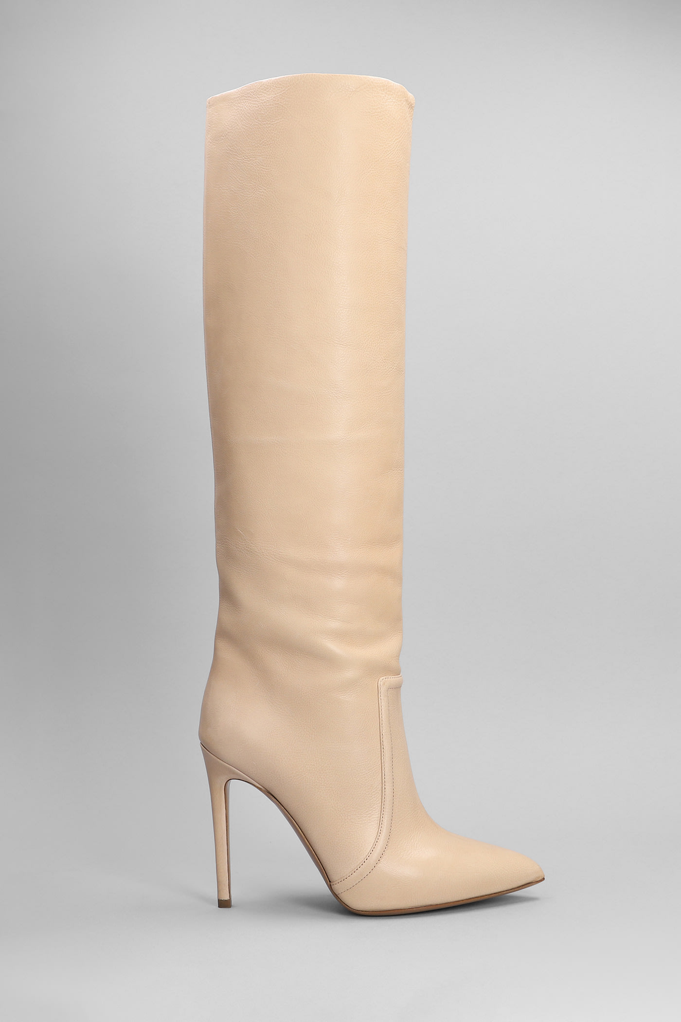 Paris Texas High Heels Boots In Powder Leather