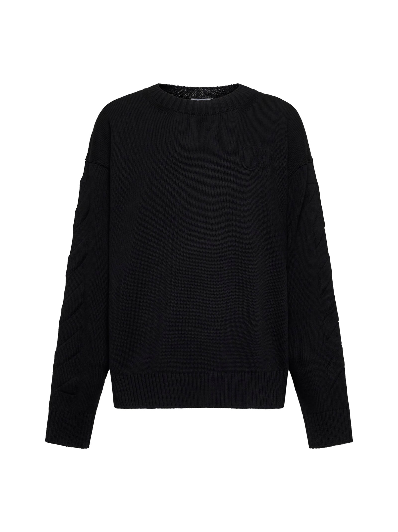 Shop Off-white Sweater In Black