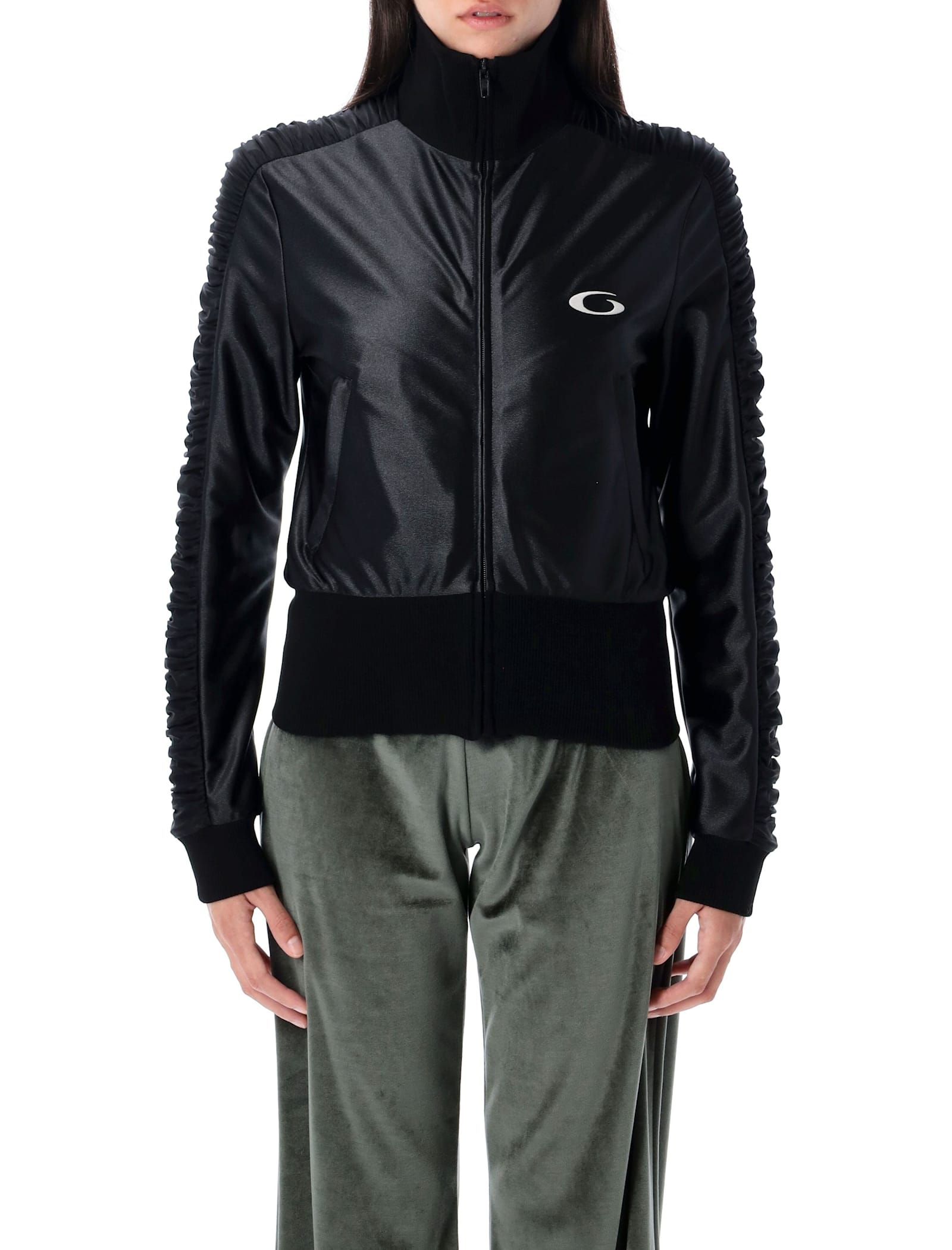 Balenciaga Tracksuit Jacket In Black