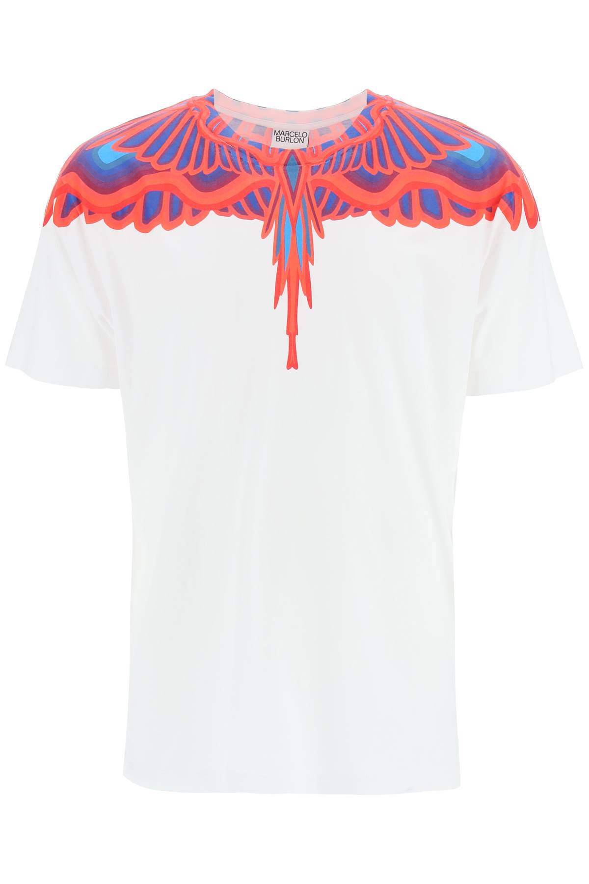 Marcelo Burlon Curved Wings Print T-shirt