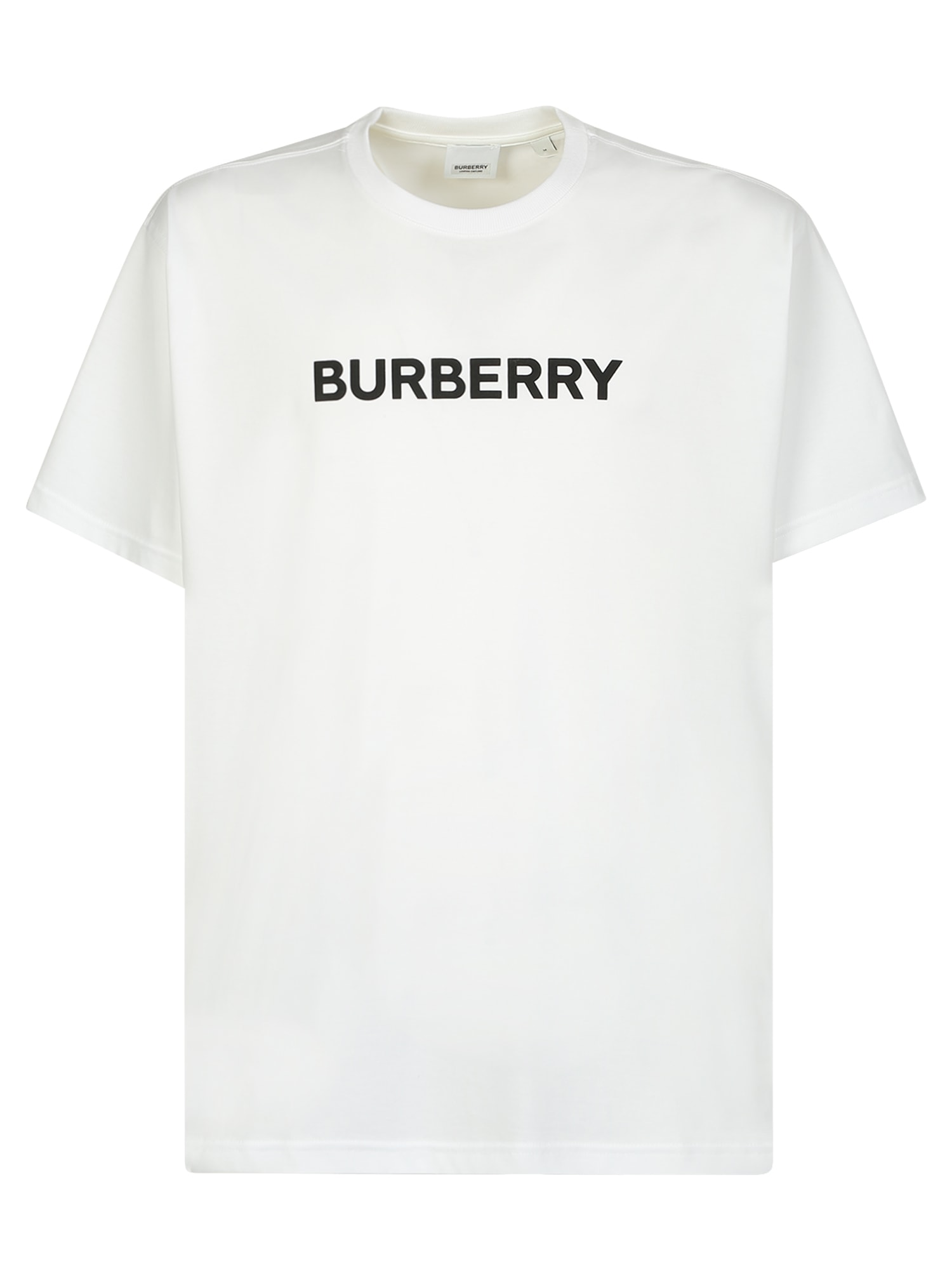 Burberry Oversized T-shirt That Sports The House Logo On The Front