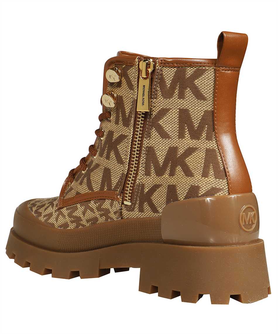 Michael Michael Kors Lace-up Boots In Beige