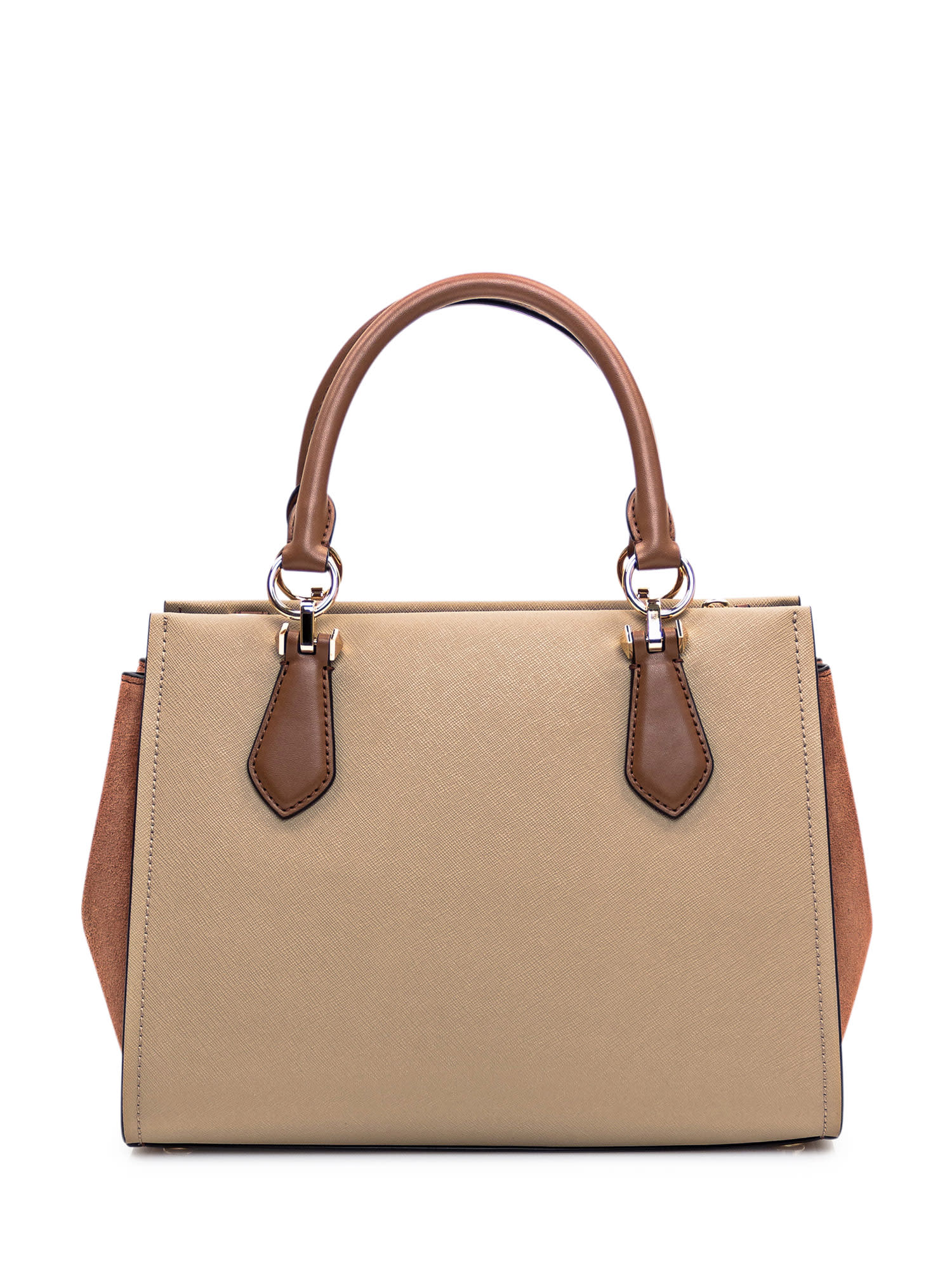 Shop Michael Kors Satchel Bag  In Camel