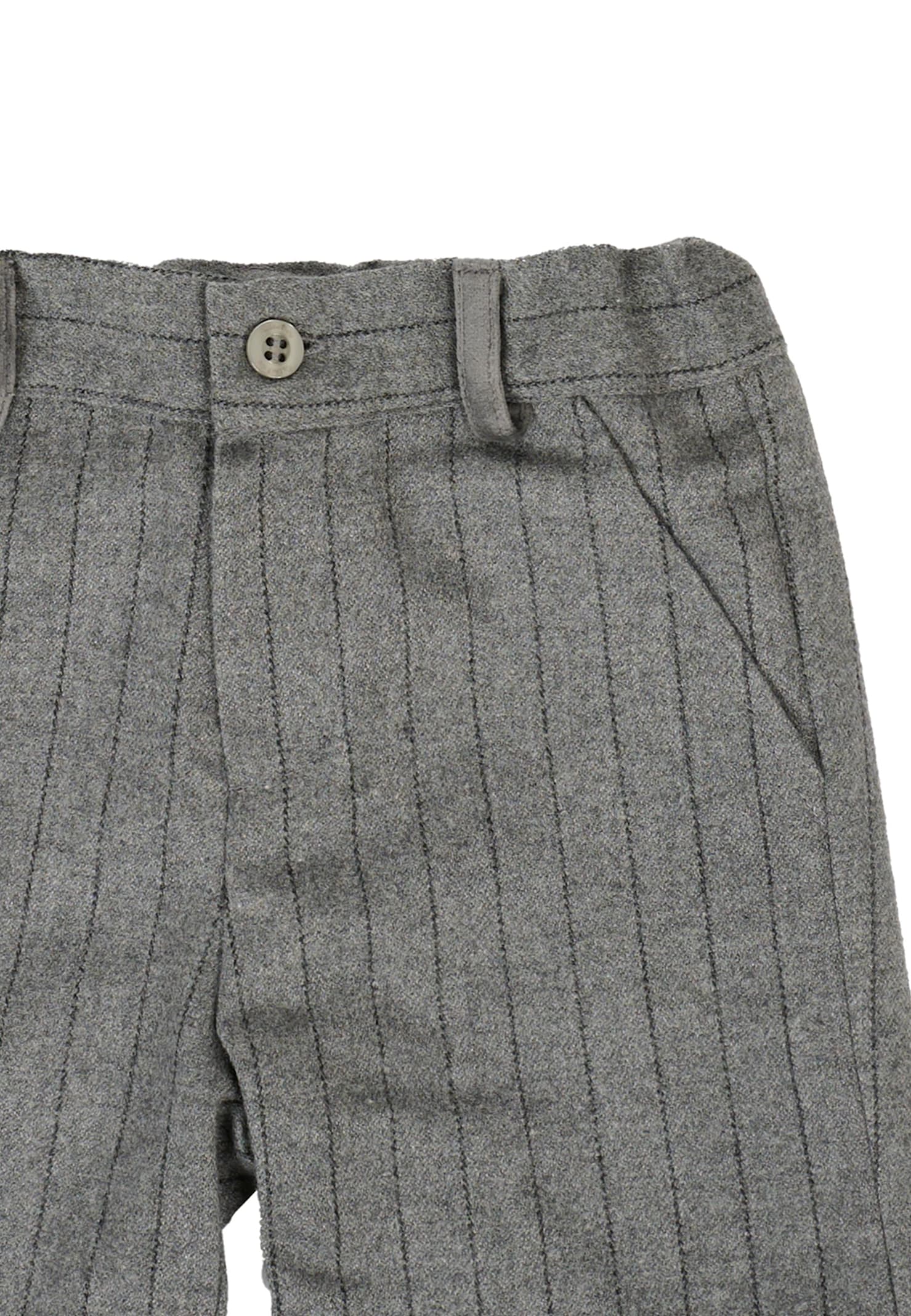 Patachou Grey Shorts For Baby Boy In Gray