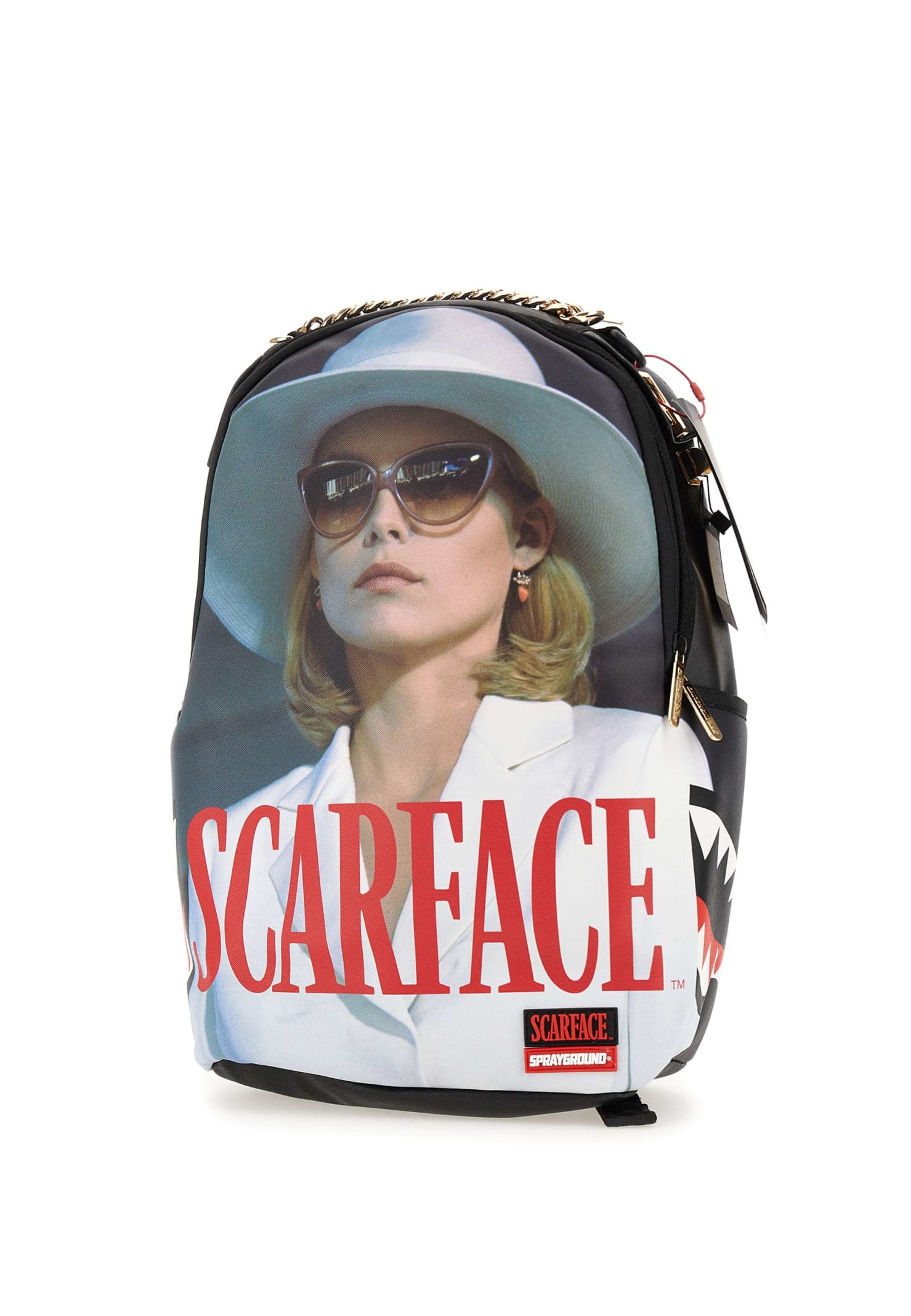 scarface Stairs Vegan Leather Backpack