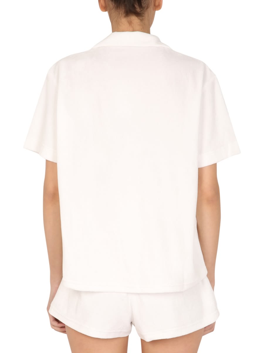 Shop Etre Cecile Embroidery Shirt In Ivory