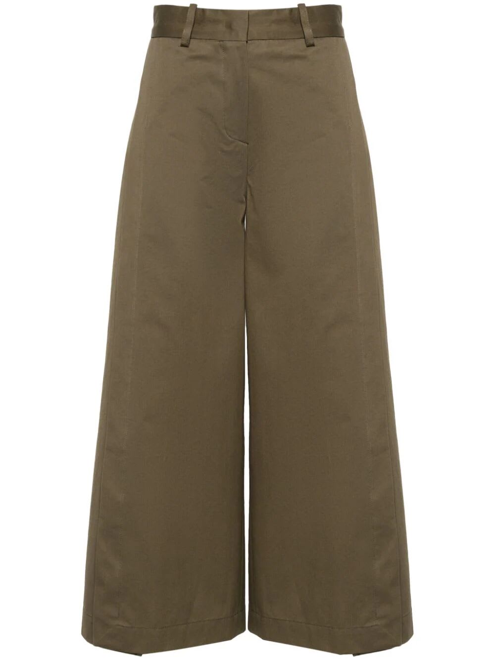Shop Semicouture Holly Trouser In Olive