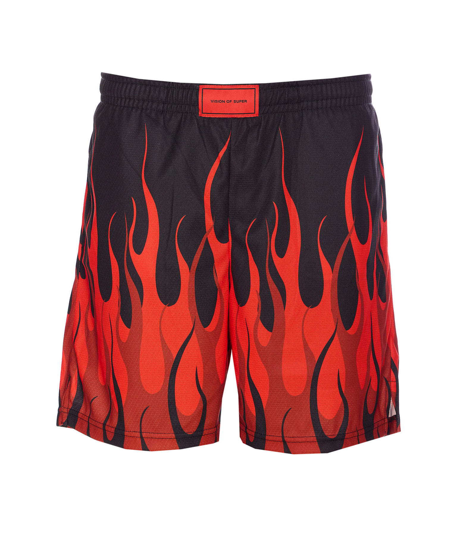 Triple Flames Basket Shorts