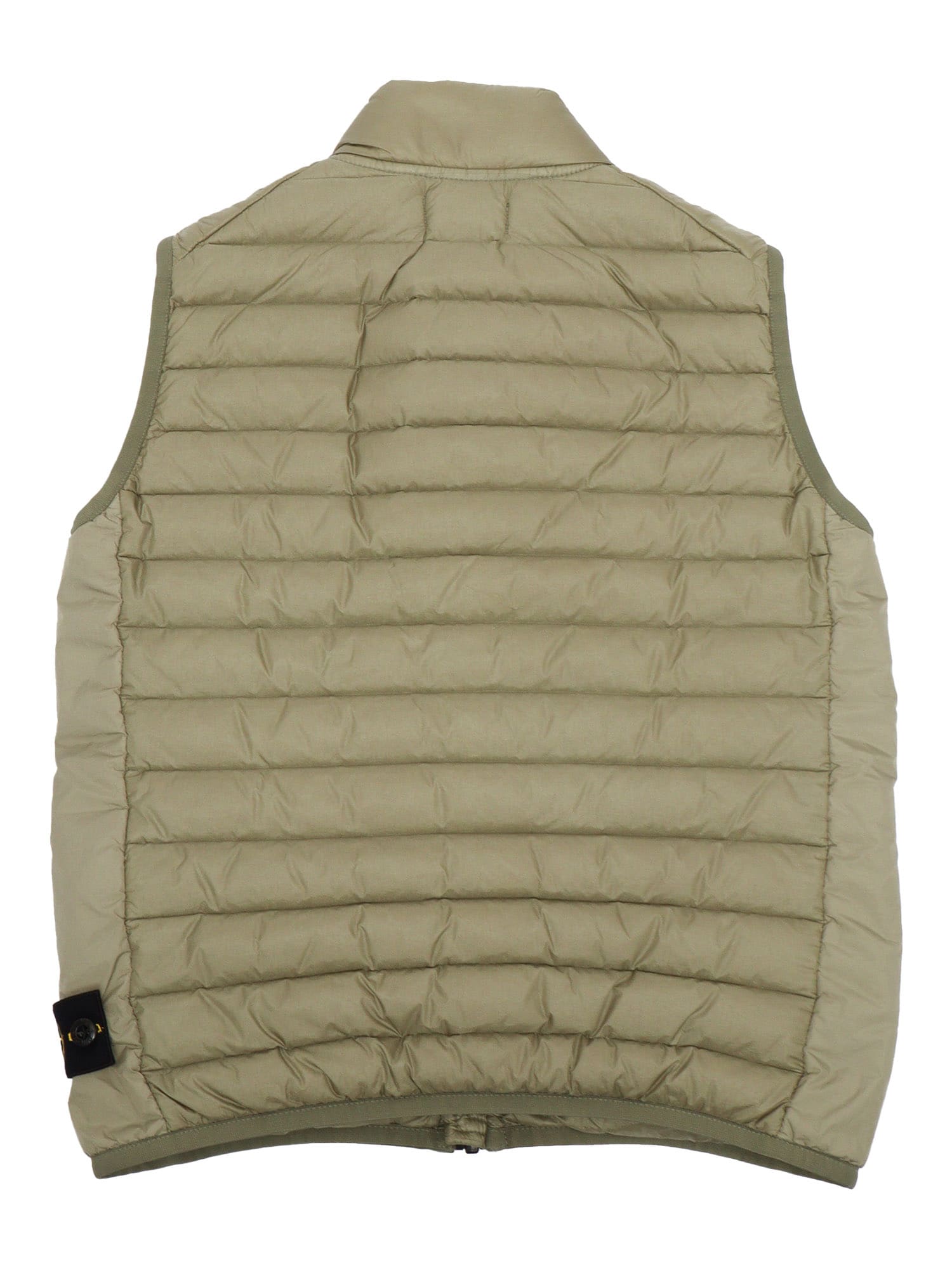 Stone Island Down Jacket In Brown