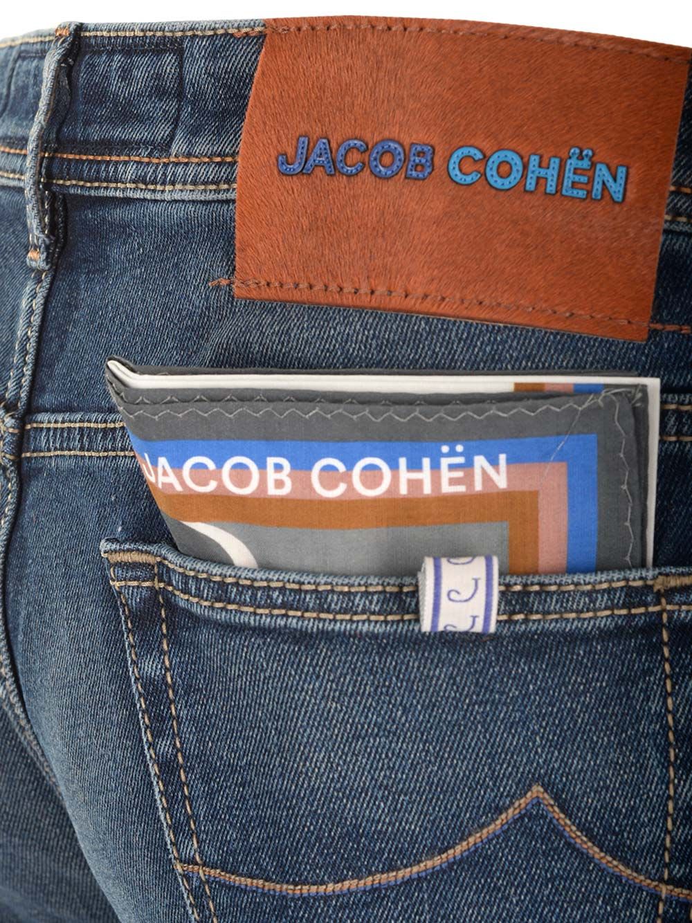 Shop Jacob Cohen Scott Jeans In Blue