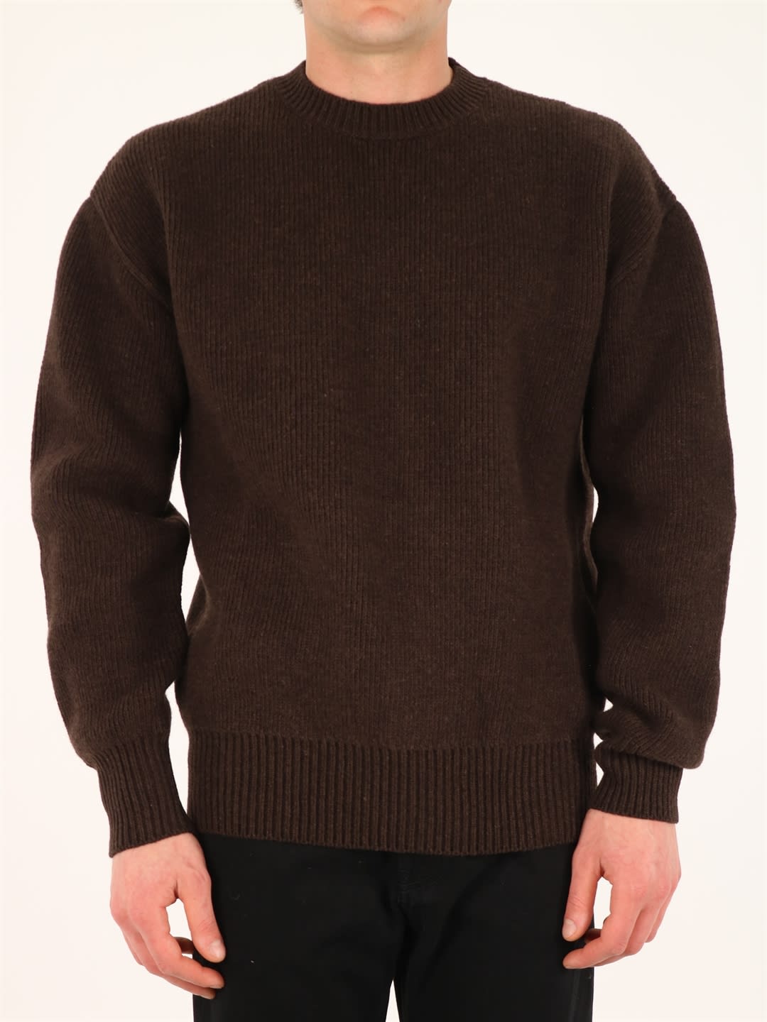 Bottega Veneta Crewneck Brown Sweater
