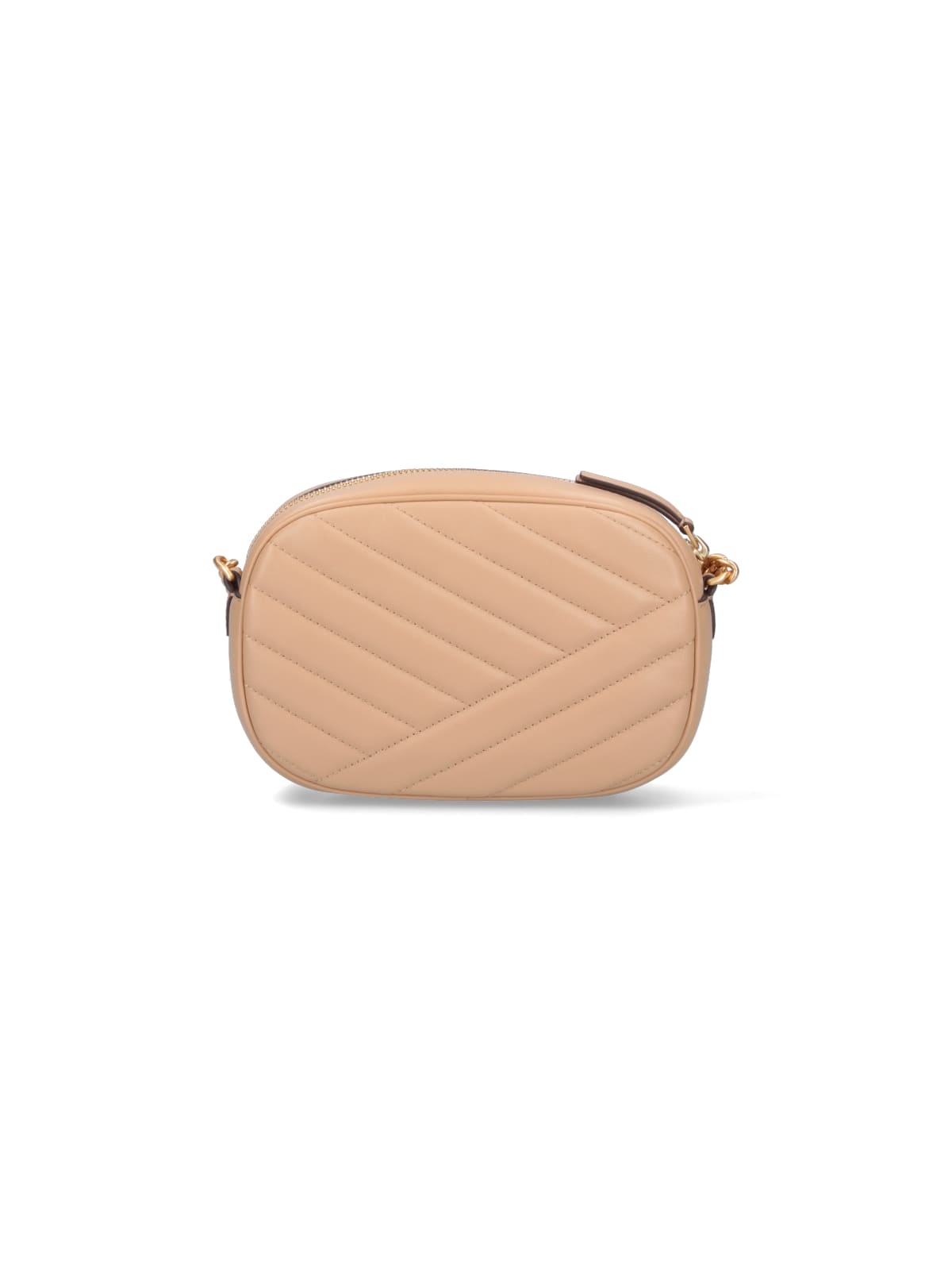 Shop Tory Burch Kira Camera Shoulder Bag In Desert Dune