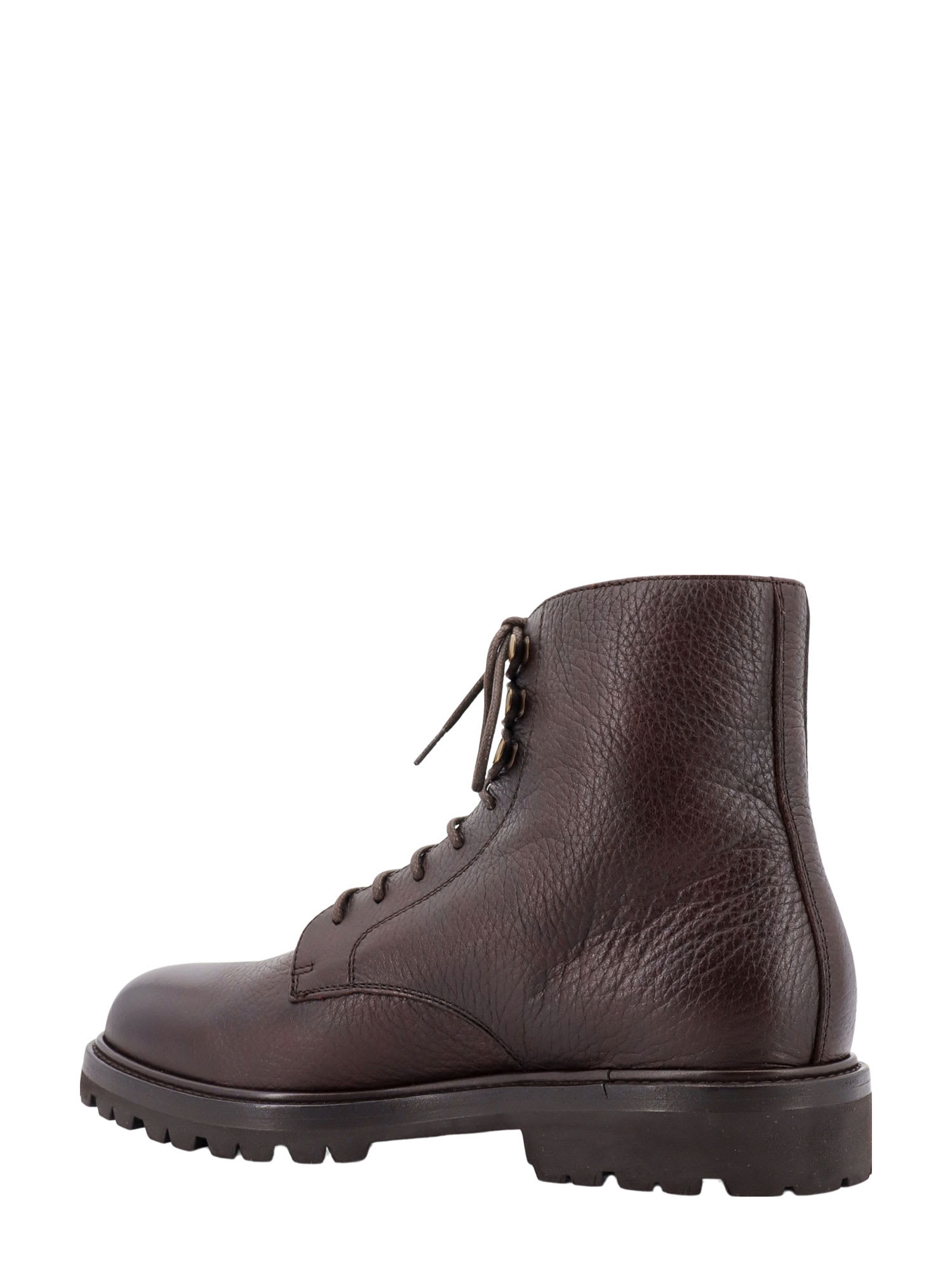 Shop Brunello Cucinelli Boots In Brown