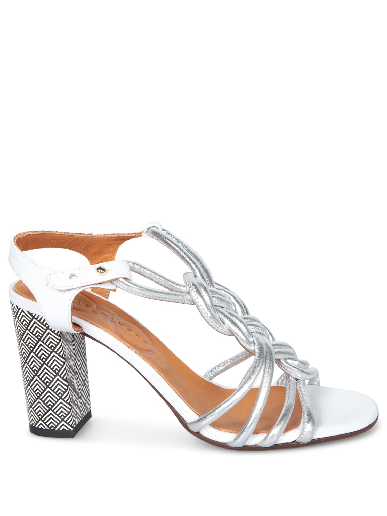 Bane46 Silver Sandals