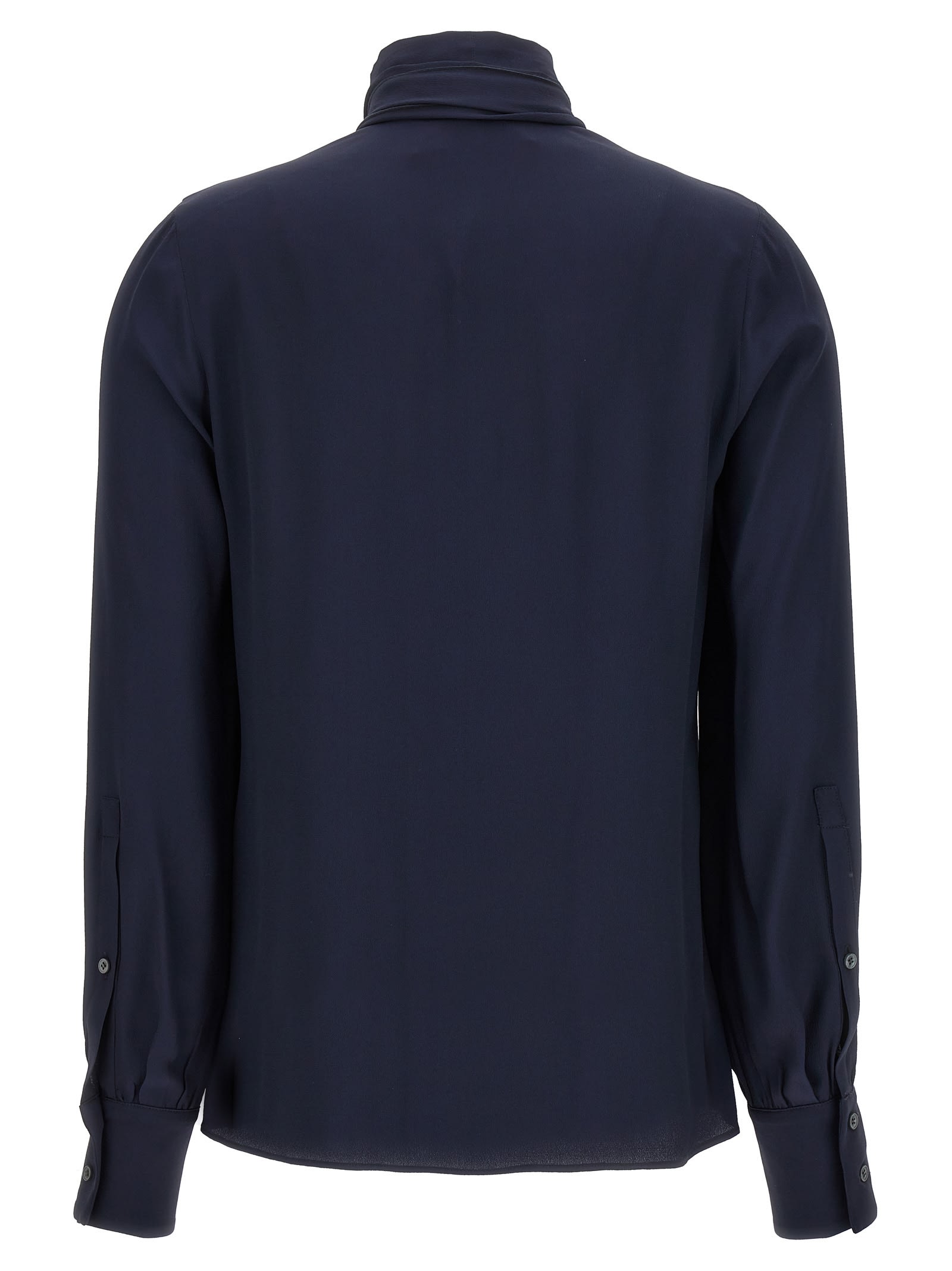 Shop N°21 Draping Blouse In Blue