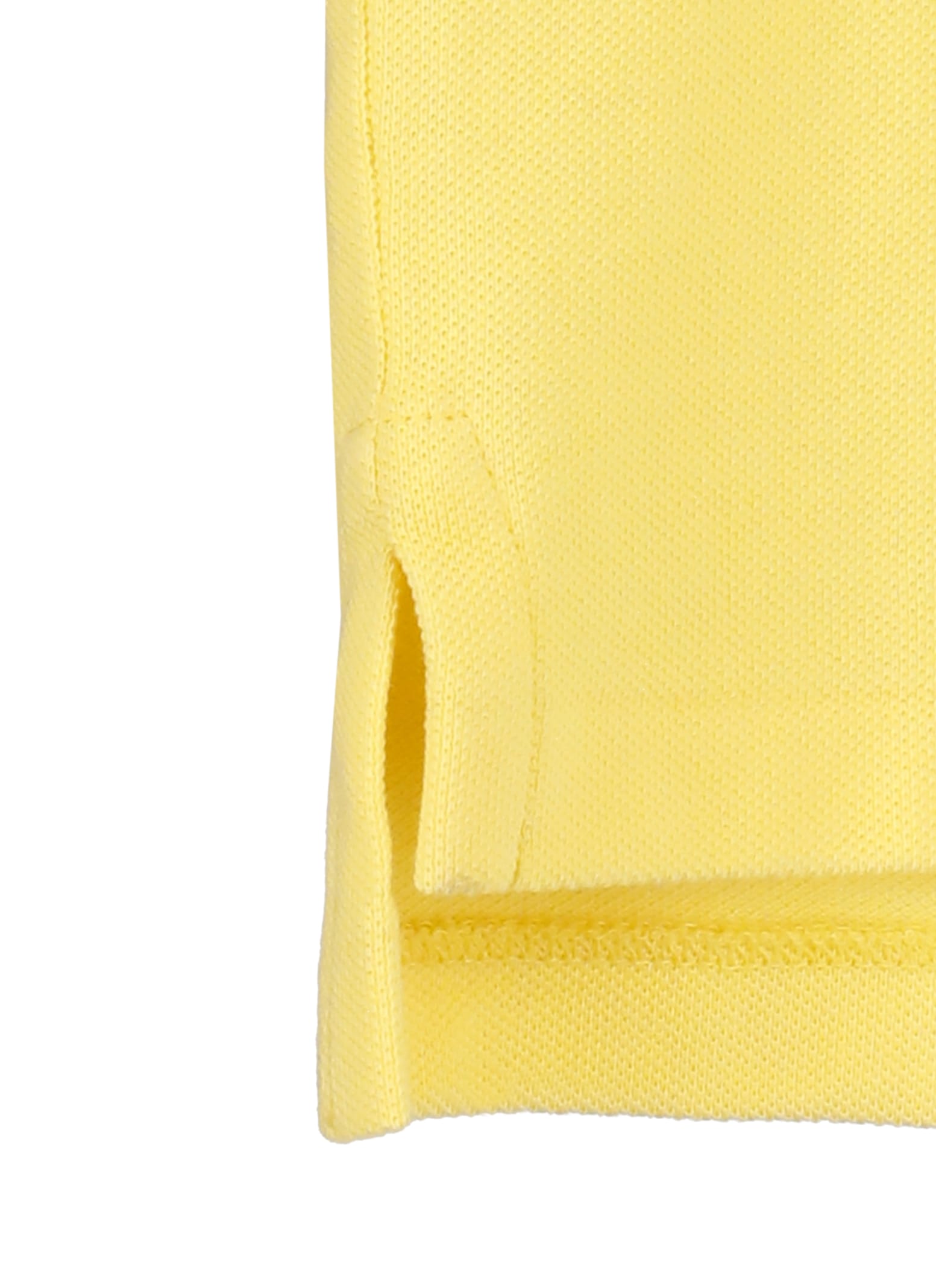 Shop Polo Ralph Lauren Polo Shirt With Pony  In Yellow