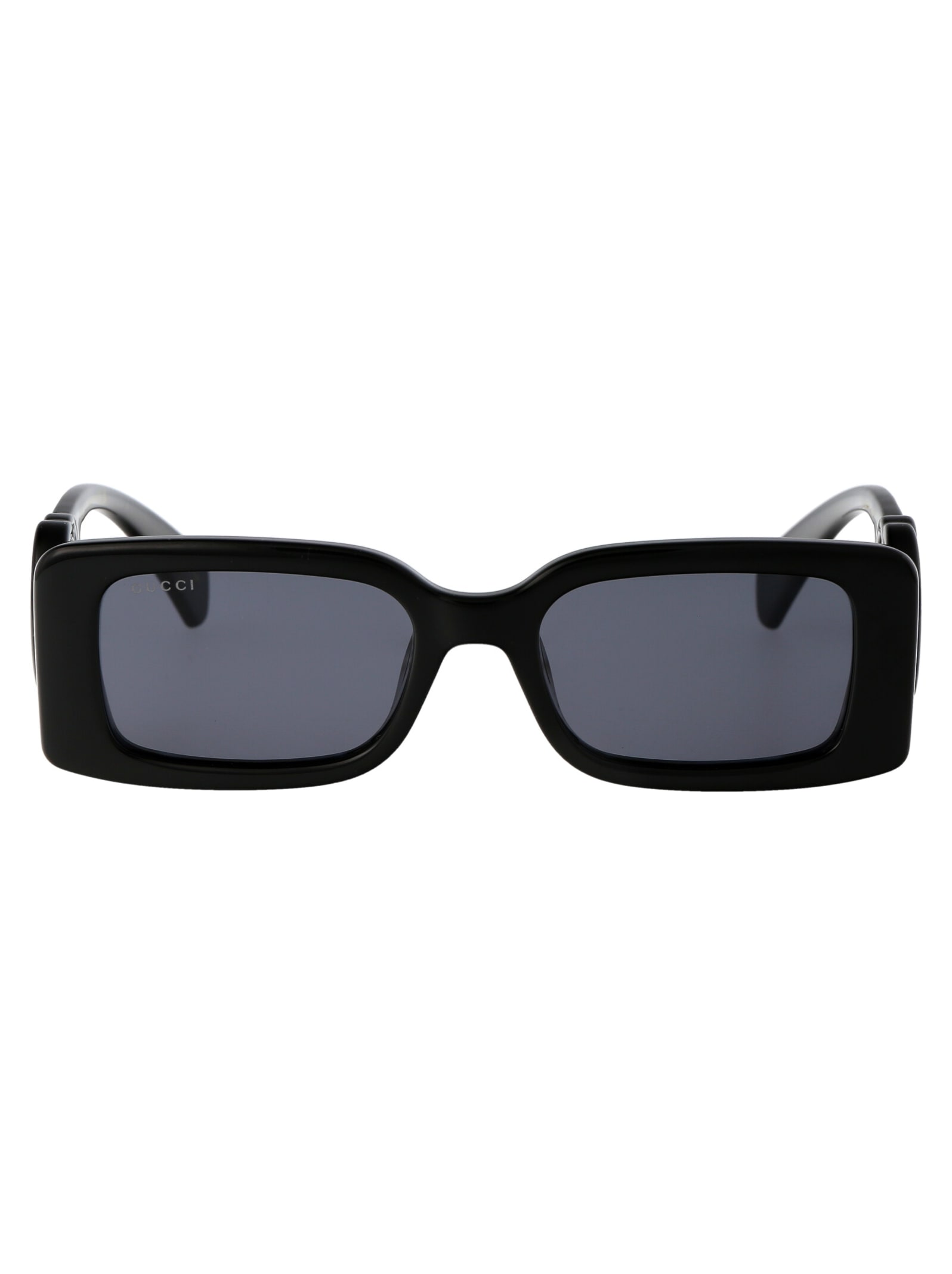 Shop Gucci Gg1325s Sunglasses In 001 Black Black Grey