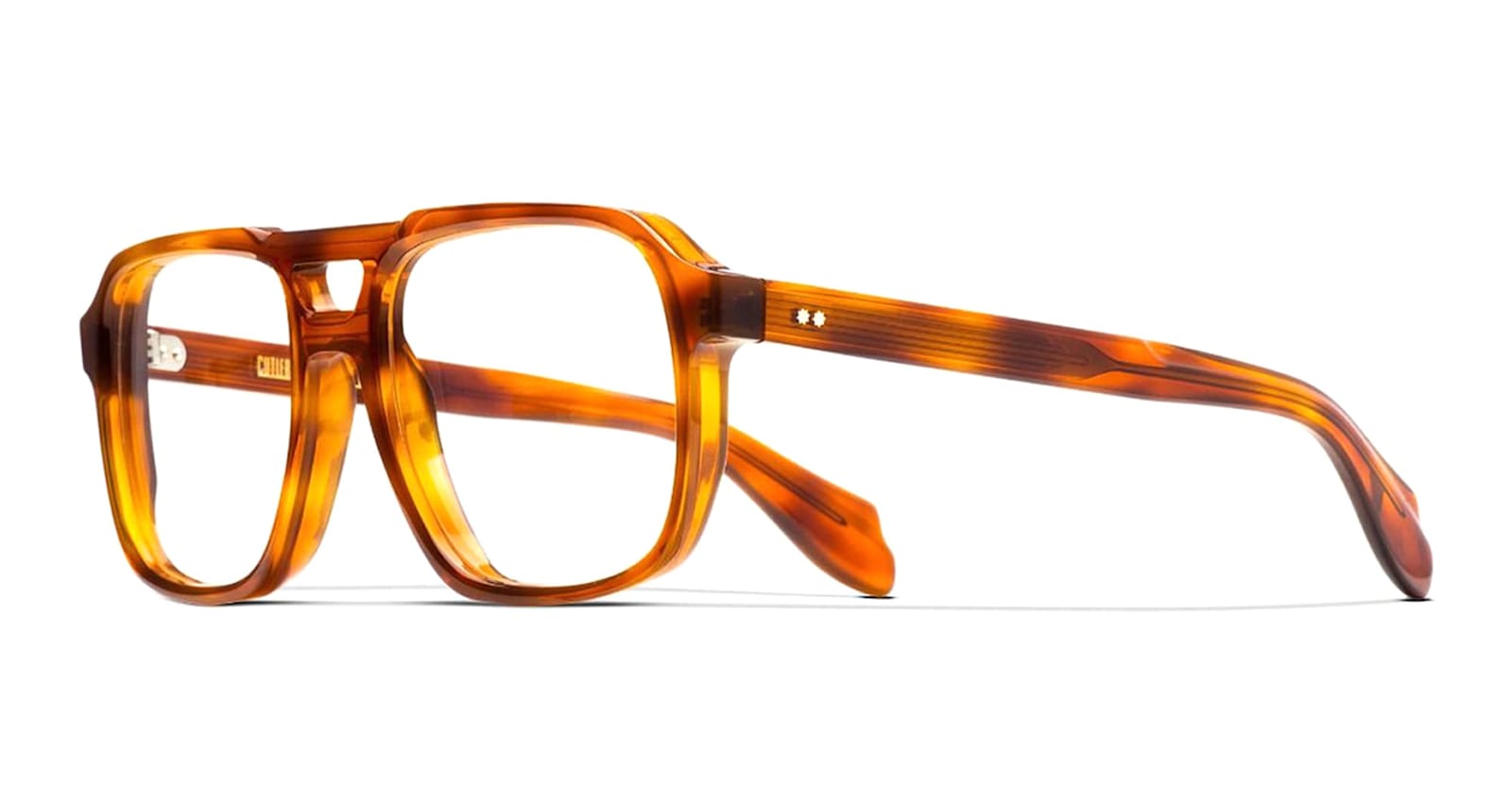Cutler And Gross 1394 - Honey Turtle Havana Rx Glasses In Brown
