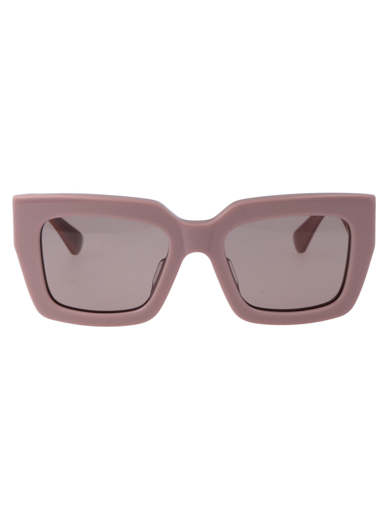 Shop Bottega Veneta Bv1212s Sunglasses In 006 Pink Pink Violet