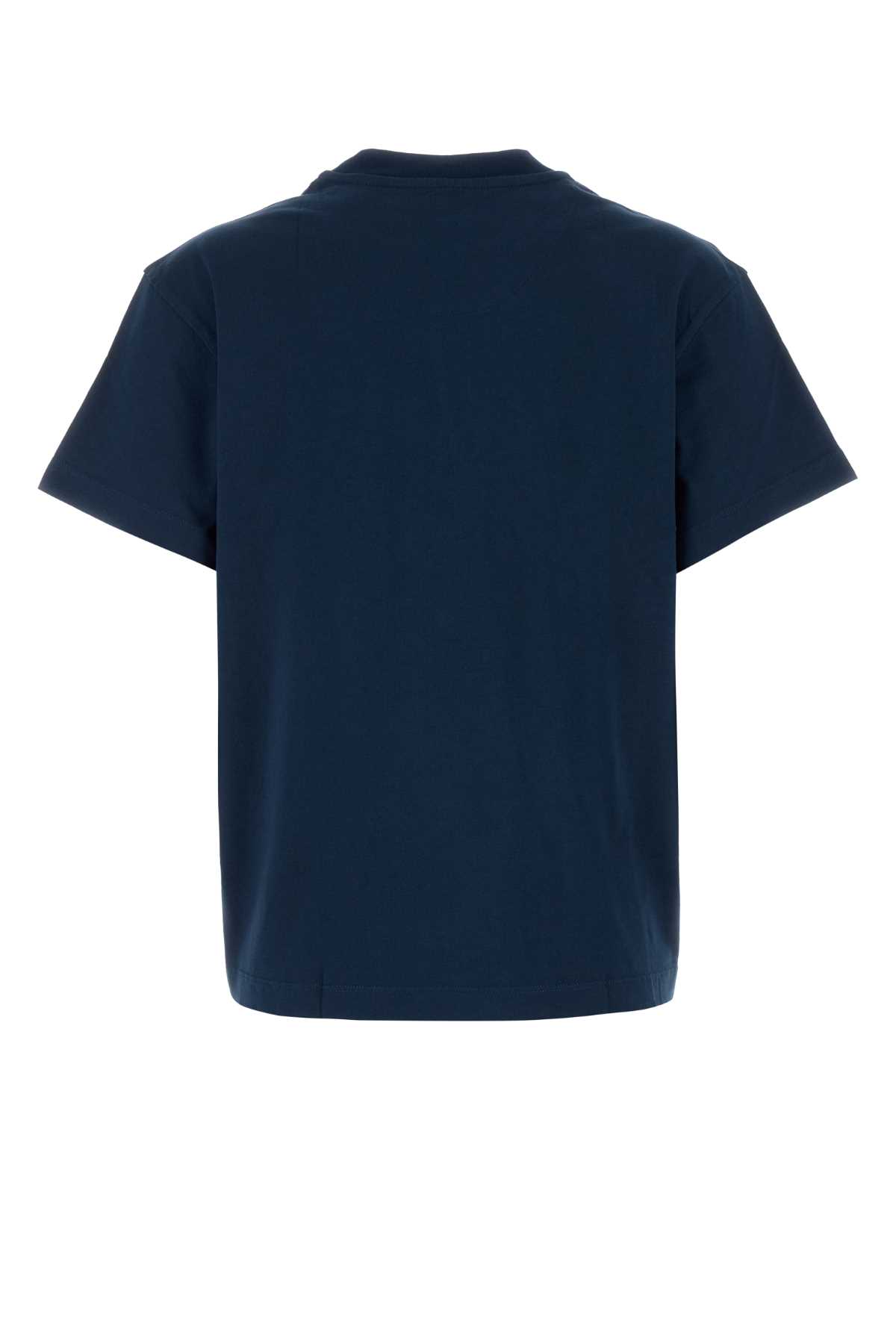Jil Sander Set Of Cotton T-shirts With Short Sleeves In Blue