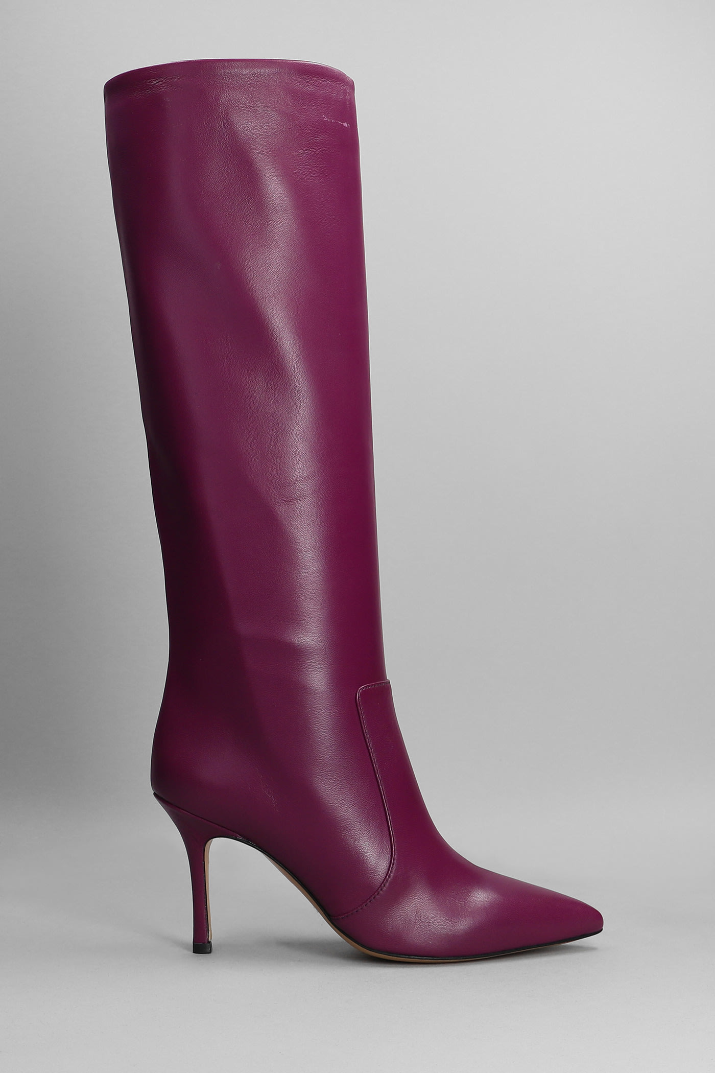 The Seller High Heels Boots In Viola Leather