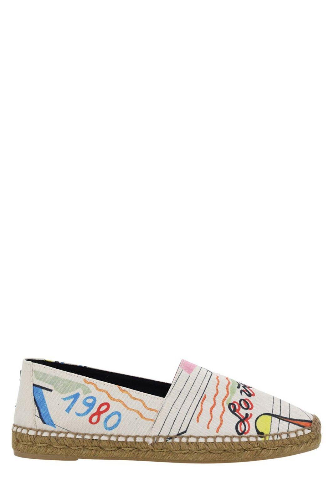 Abstract Pattern Printed Espadrilles