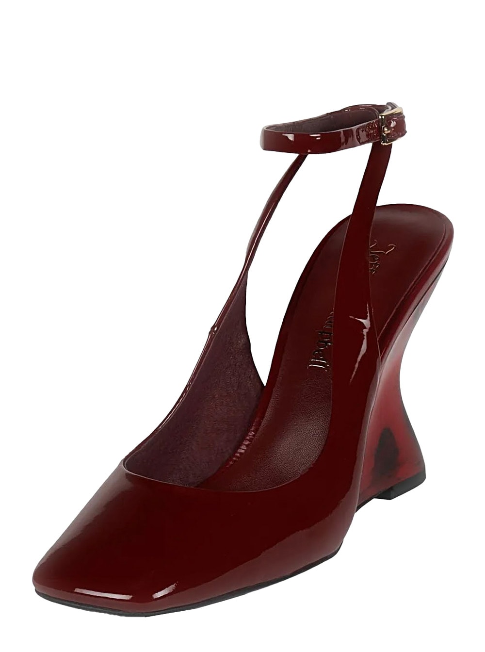 Jeffrey Campbell Favrile Wine Patent In Multi